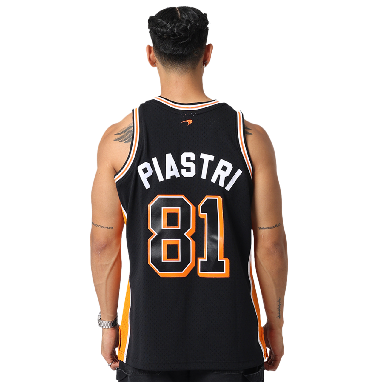 Mitchell & Ness McLaren Swingman Jersey Image 3 of 5. Tap to open photo gallery.
