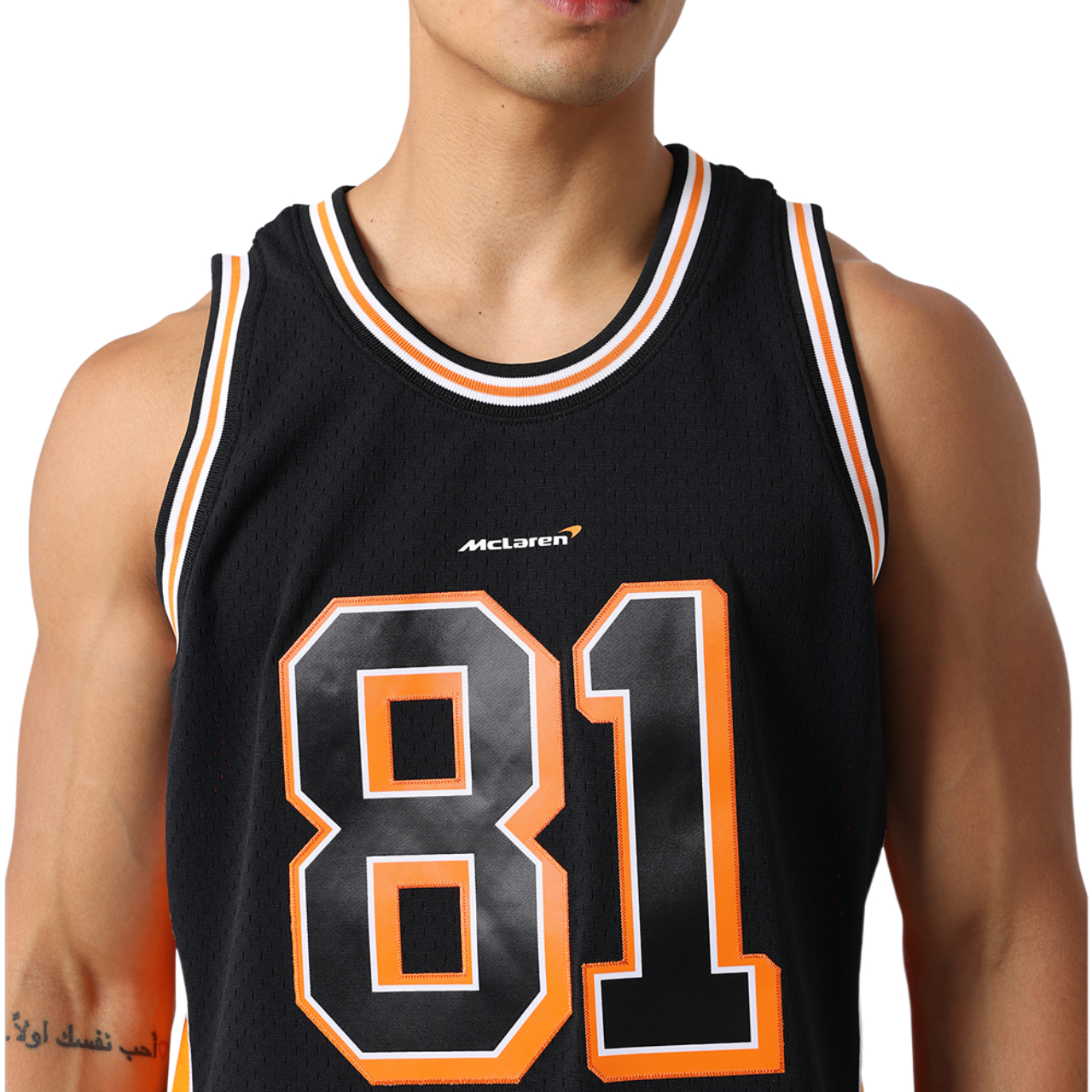 Mitchell & Ness McLaren Swingman Jersey Image 4 of 5. Tap to open photo gallery.