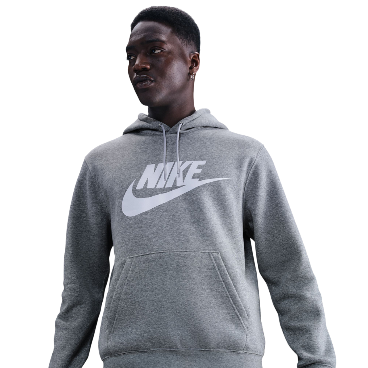 Nike Club Fleece Pullover Hoodie Image 1 of 6. Tap to open photo gallery.
