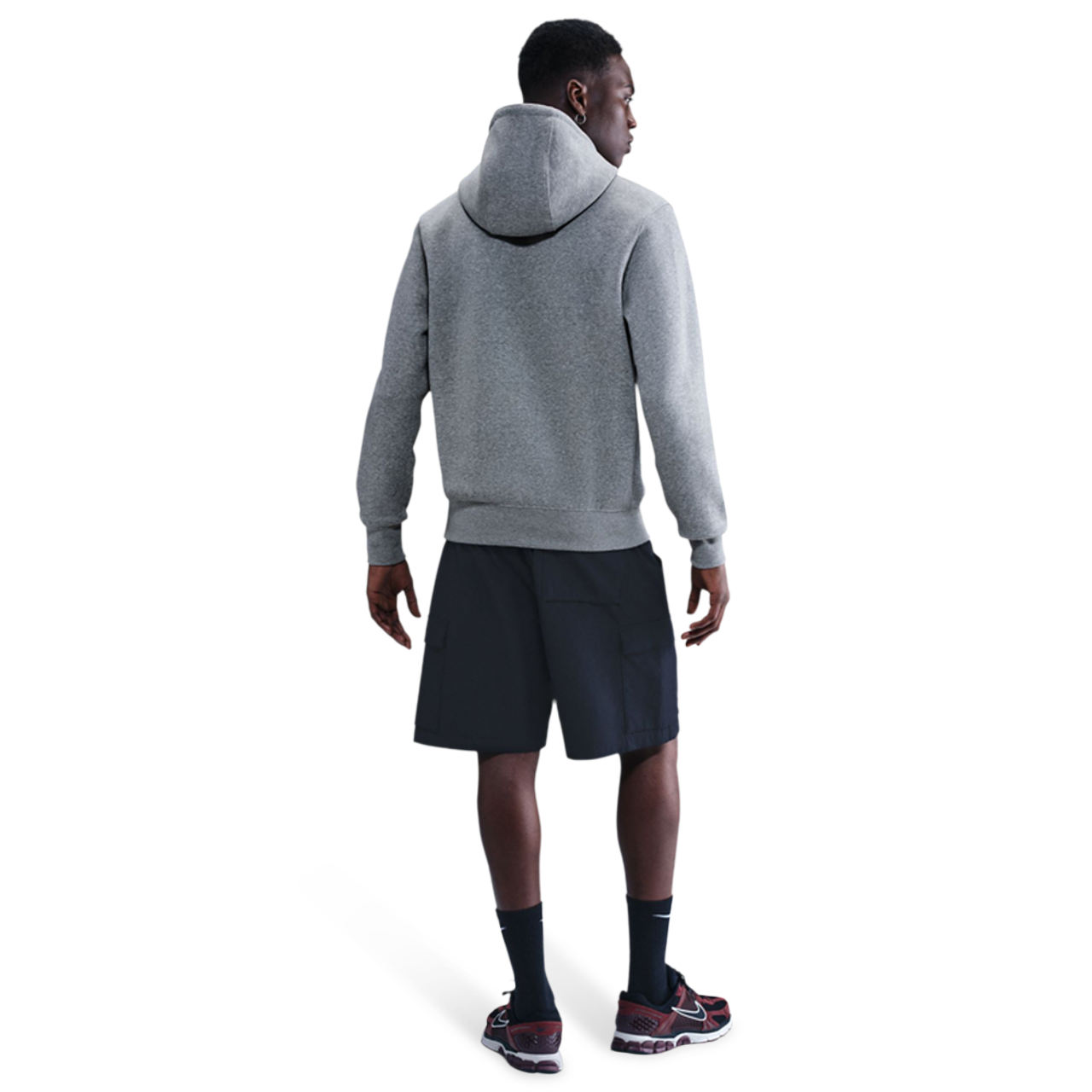 Nike Club Fleece Pullover Hoodie Image 6 of 6. Tap to open photo gallery.