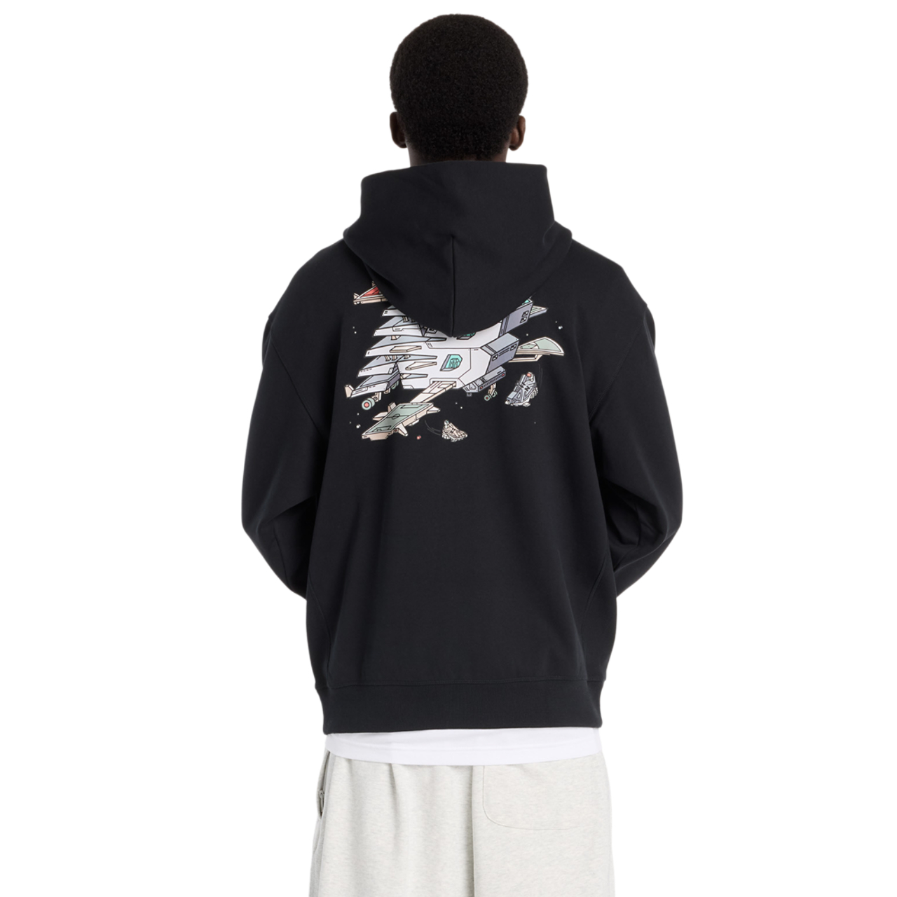 New Balance Ghica International Sport Hoodie Image 3 of 6. Tap to open photo gallery.