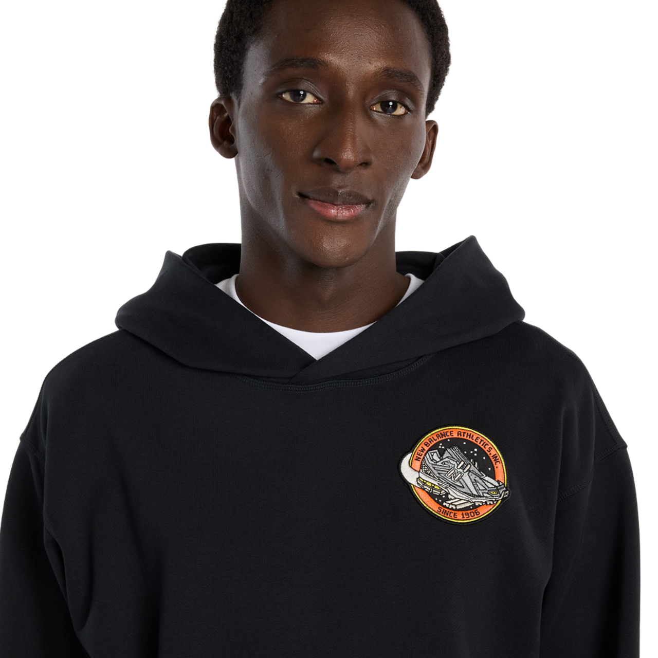New Balance Ghica International Sport Hoodie Image 5 of 6. Tap to open photo gallery.