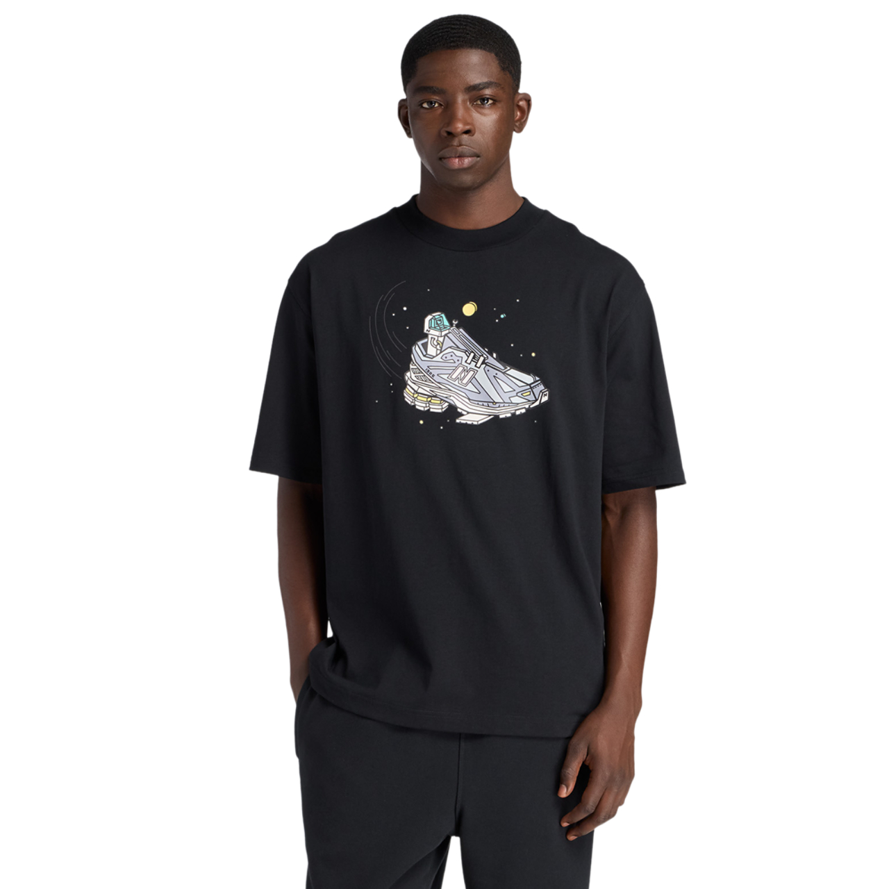 New Balance Ghica Ship Oversized T-shirt Image 1 of 5. Tap to open photo gallery.