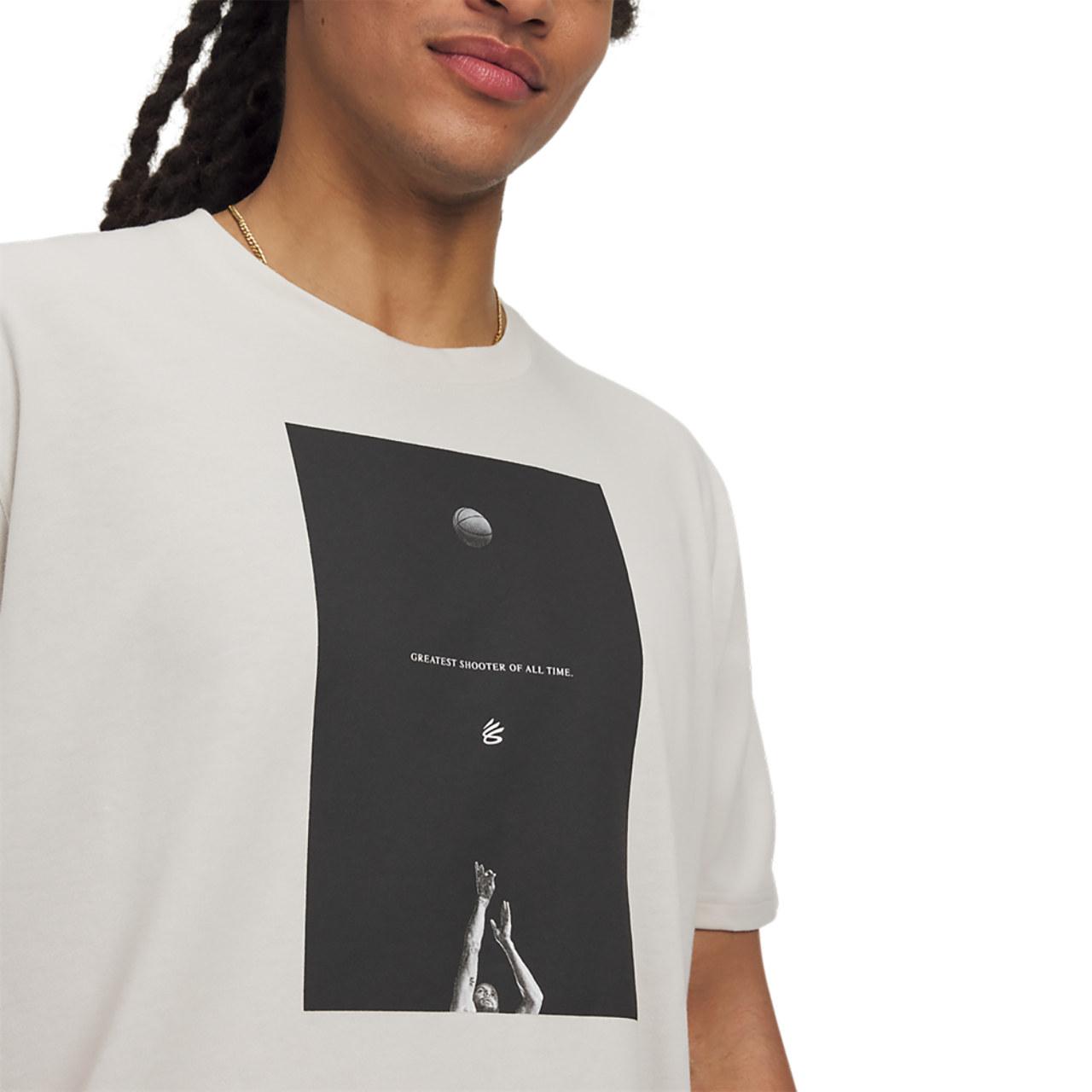 Under Armour Curry Greatest Shooter Tee Image 2 of 3. Tap to open photo gallery.