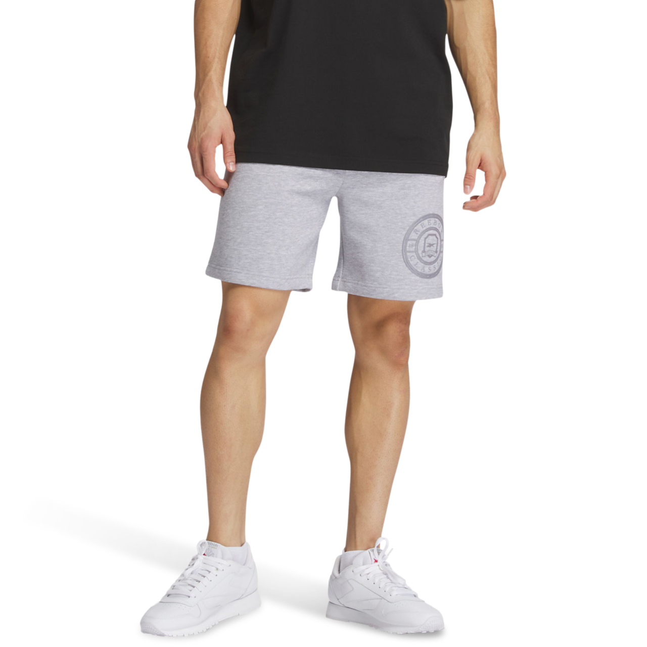 Reebok Crest Fleece Short Image 1 of 4. Tap to open photo gallery.