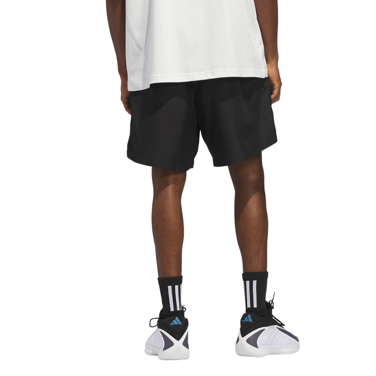 adidas Anthony Edwards Reflective Short Image 3 of 5. Tap to open photo gallery.