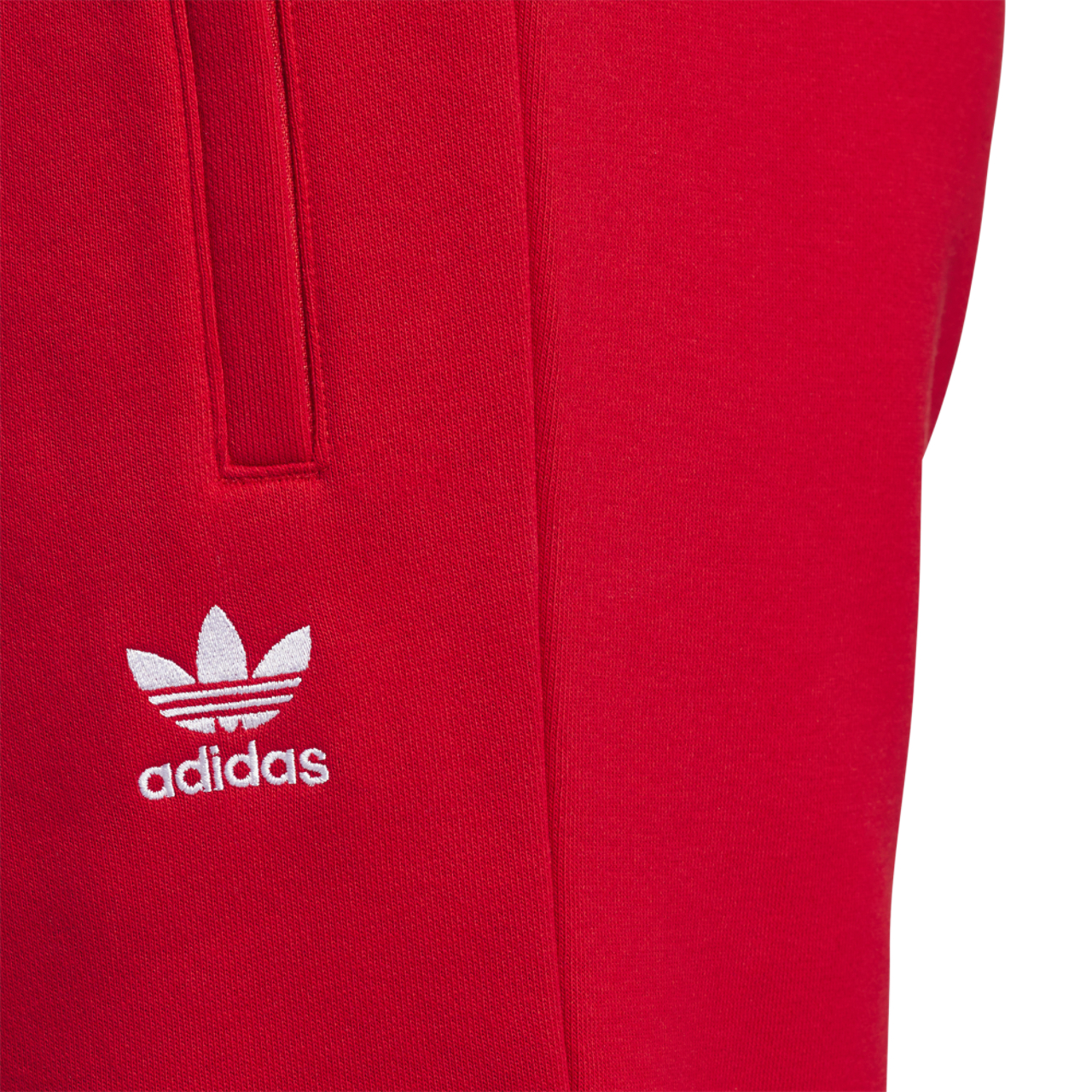 adidas Trefoil Essentials Fleece Pants Image 3 of 5. Tap to open photo gallery.