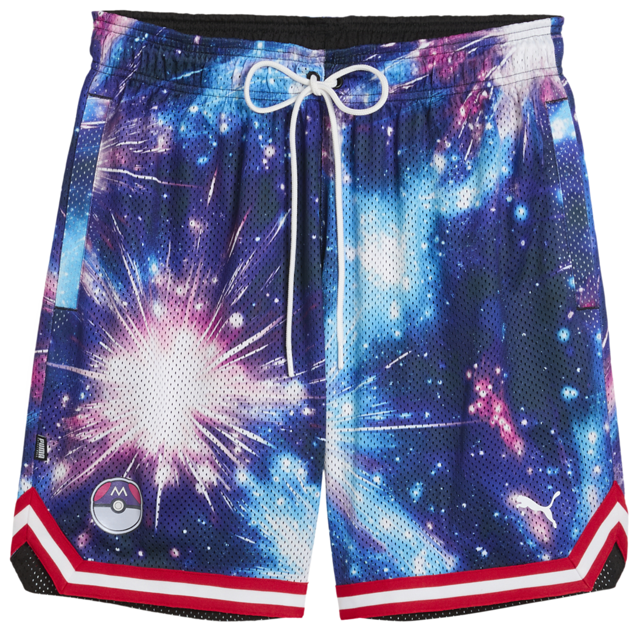 Puma Pokemon X Hoops Mewtwo Shorts Image 1 of 3. Tap to open photo gallery.