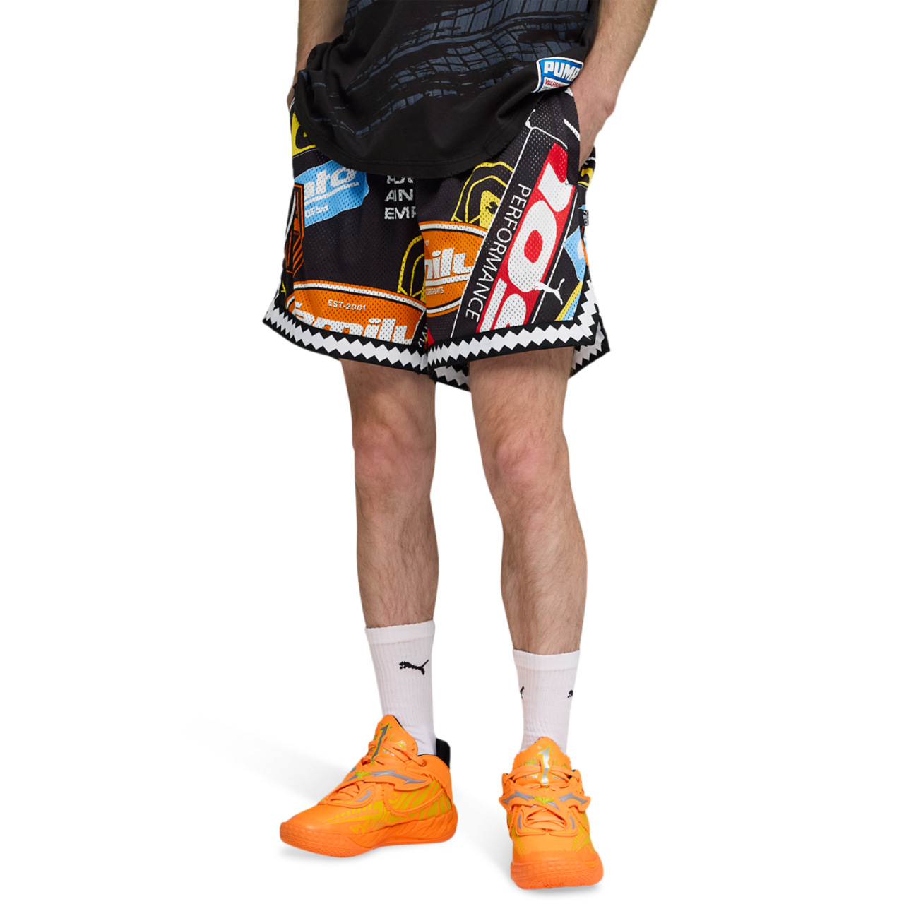 Puma Fast & Furious Rev Mesh Short 6In Image 1 of 5. Tap to open photo gallery.