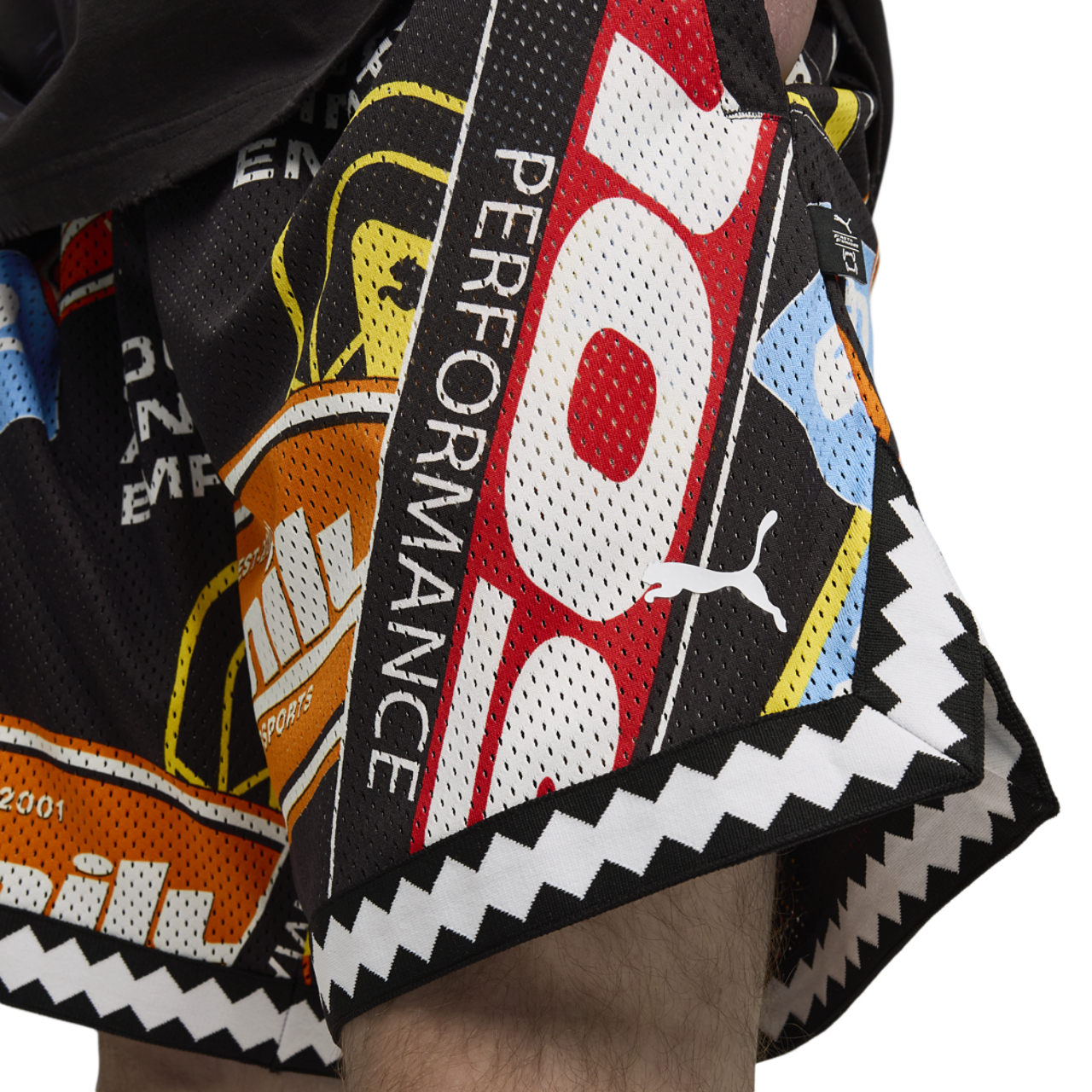 Puma Fast & Furious Rev Mesh Short 6In Image 3 of 5. Tap to open photo gallery.