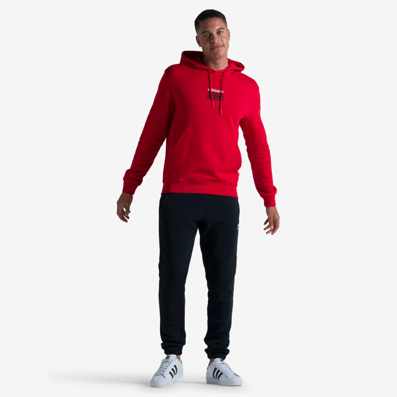 adidas Essential Trefoil Fleece Pant Image 2 of 4. Tap to open photo gallery.