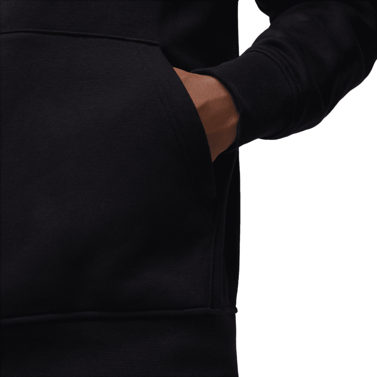 Jordan Essentials Fleece Hoodie Image 5 of 7. Tap to open photo gallery.