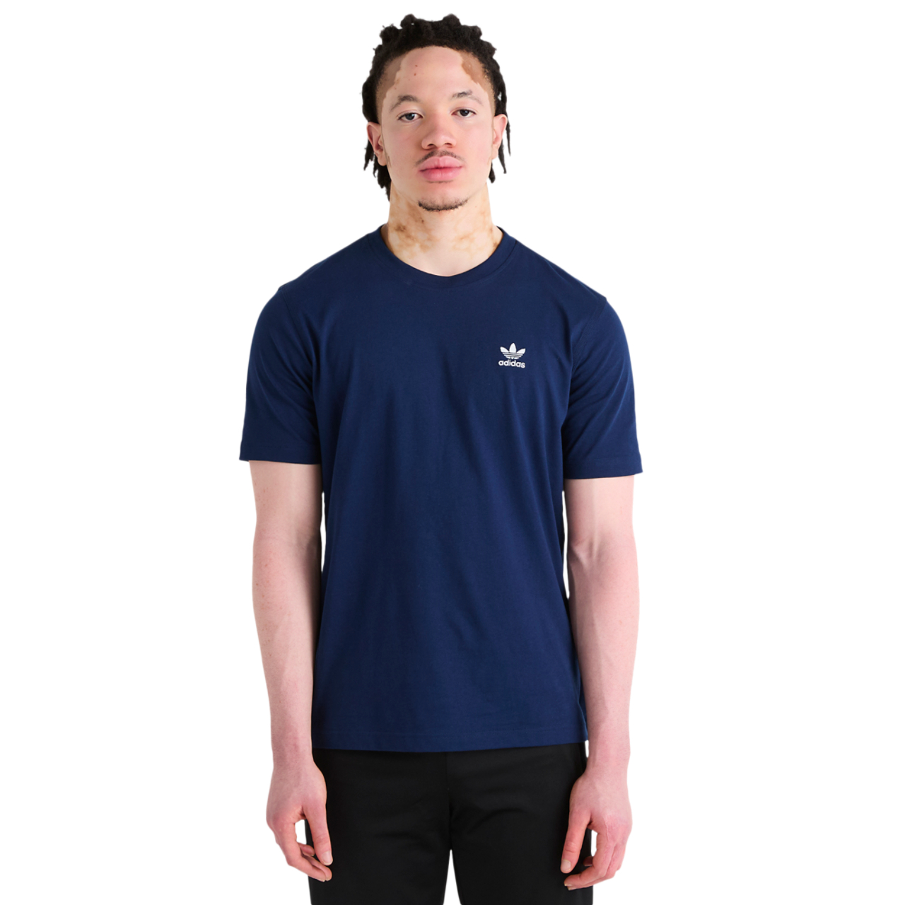 adidas Essential Trefoil Tee Image 1 of 4. Tap to open photo gallery.