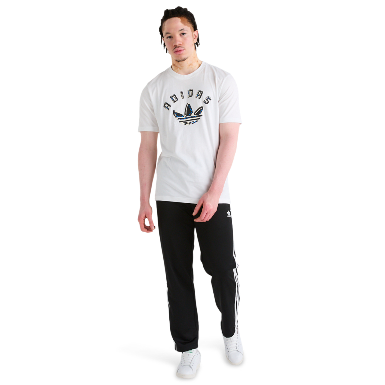 adidas Originals Graphic Tee Image 2 of 4. Tap to open photo gallery.