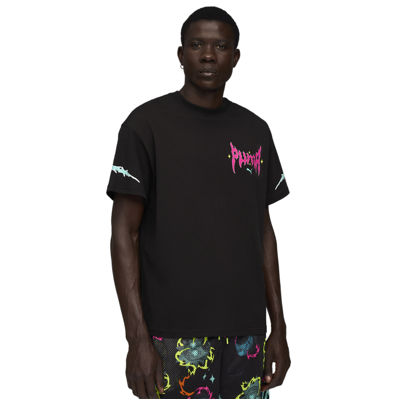 Puma MB.01 Rick and Morty T-Shirt Image 1 of 5. Tap to open photo gallery.