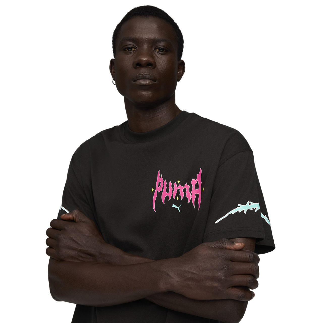 Puma MB.01 Rick and Morty T-Shirt Image 2 of 5. Tap to open photo gallery.