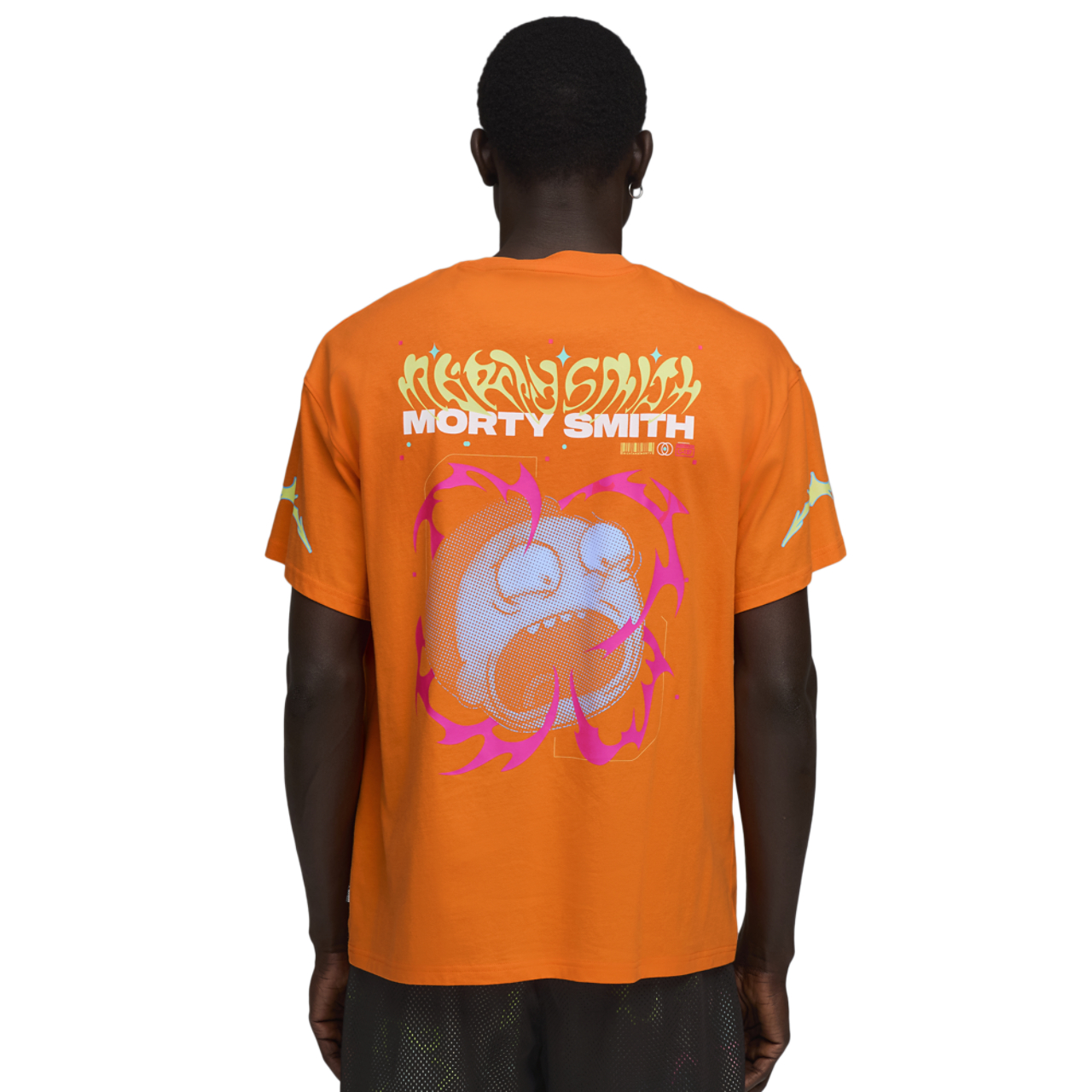 Puma MB.01 Rick and Morty T-Shirt Image 3 of 3. Tap to open photo gallery.