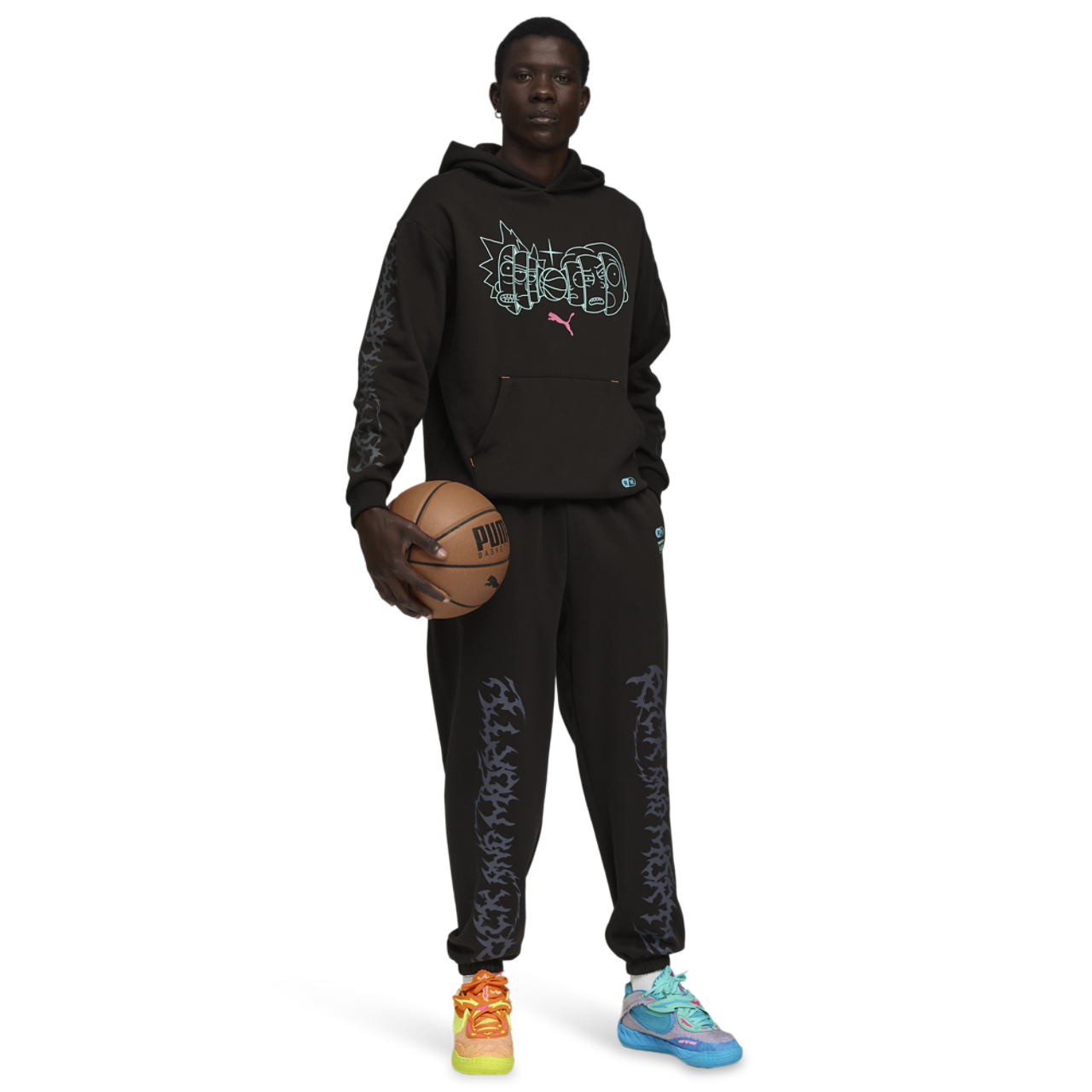 Puma MB.01 Rick and Morty Pant Image 2 of 5. Tap to open photo gallery.