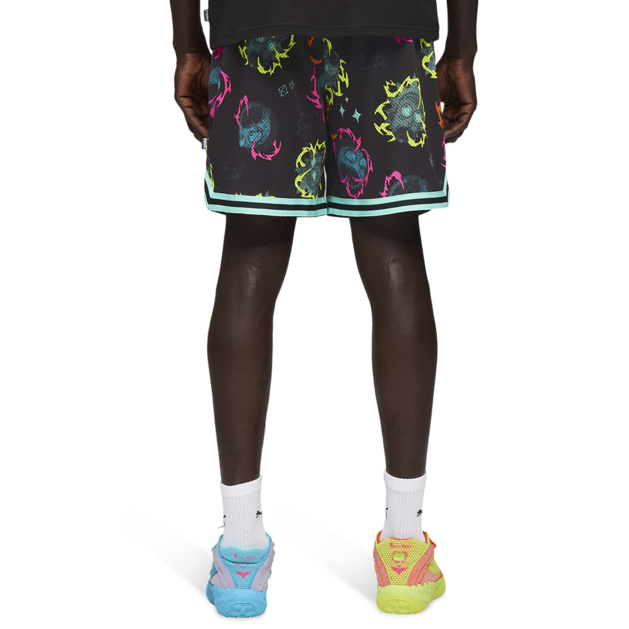 Puma MB.01 Rick and Morty Reversible Short Image 4 of 5. Tap to open photo gallery.