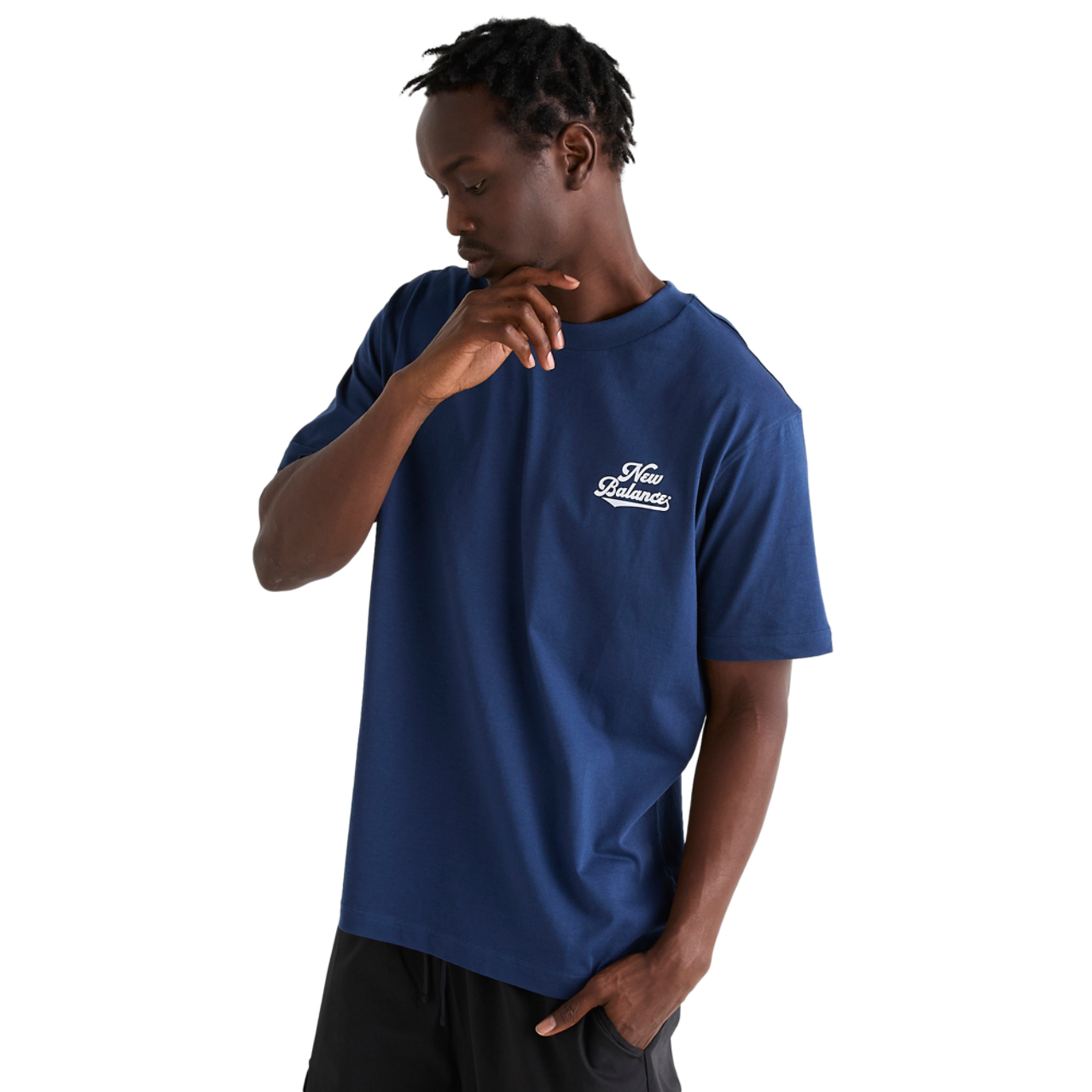 New Balance Sport Essentials Cotton Tee Image 1 of 5. Tap to open photo gallery.