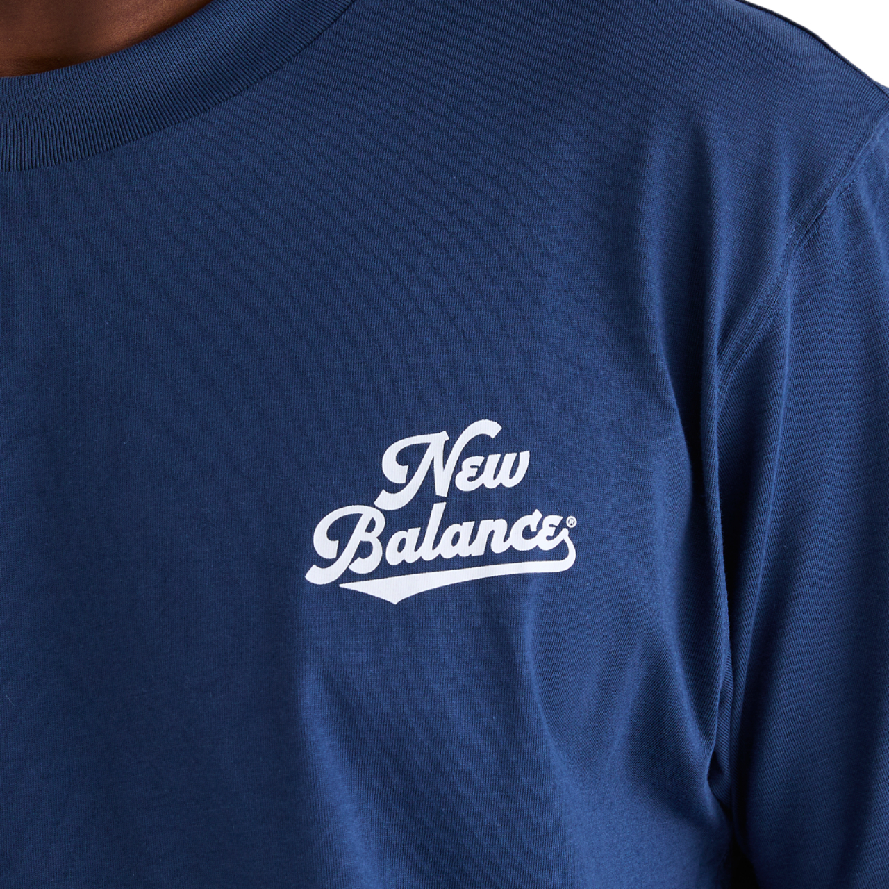 New Balance Sport Essentials Cotton Tee Image 4 of 5. Tap to open photo gallery.