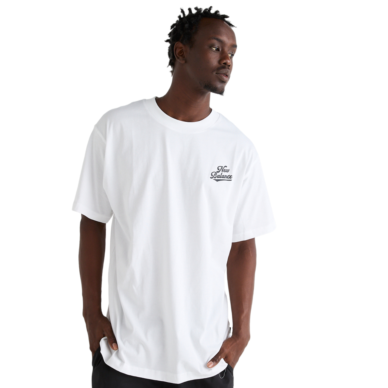 New Balance Sport Essentials Cotton Tee Image 1 of 5. Tap to open photo gallery.