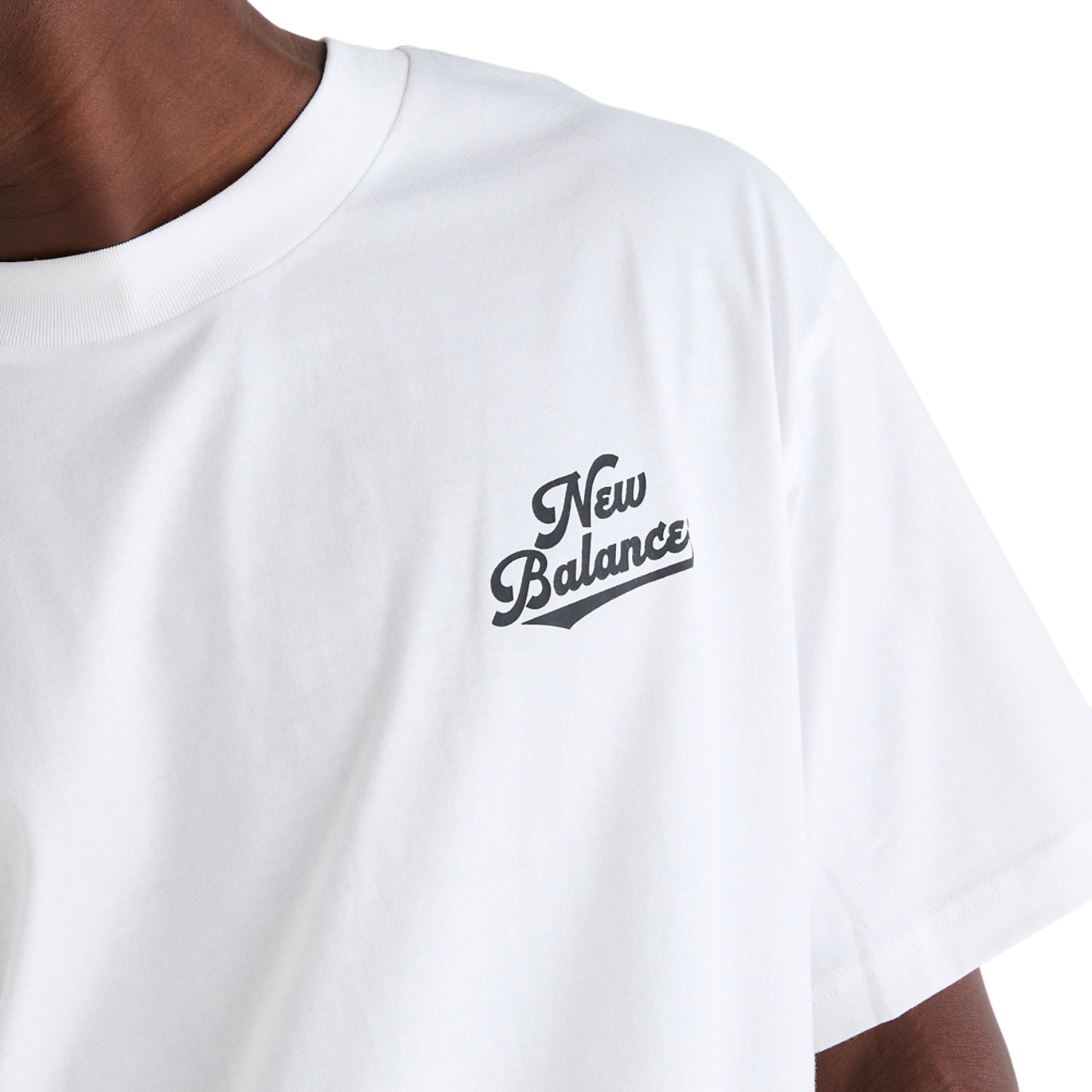 New Balance Sport Essentials Cotton Tee Image 4 of 5. Tap to open photo gallery.