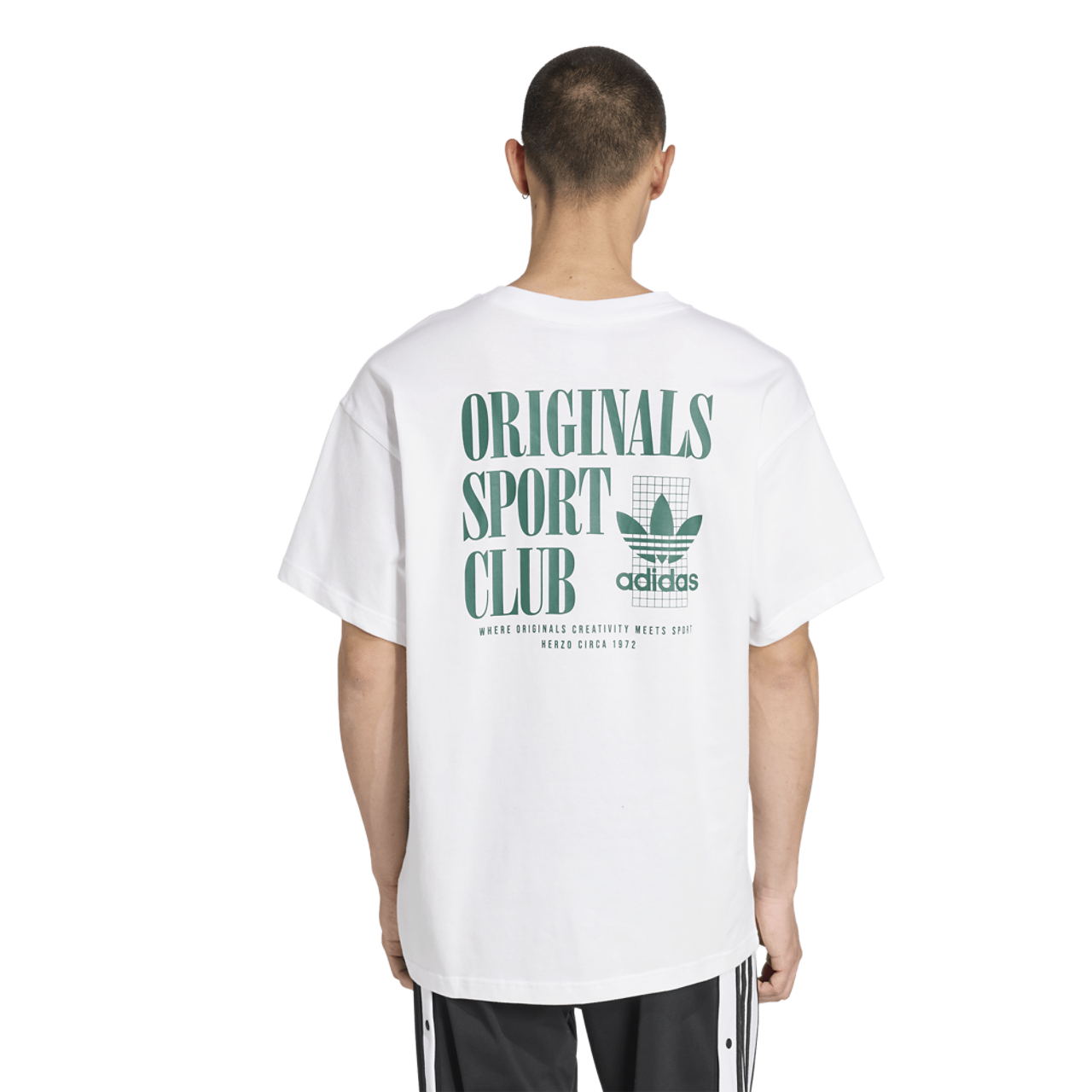 adidas Sport Club T-Shirt Image 2 of 2. Tap to open photo gallery.