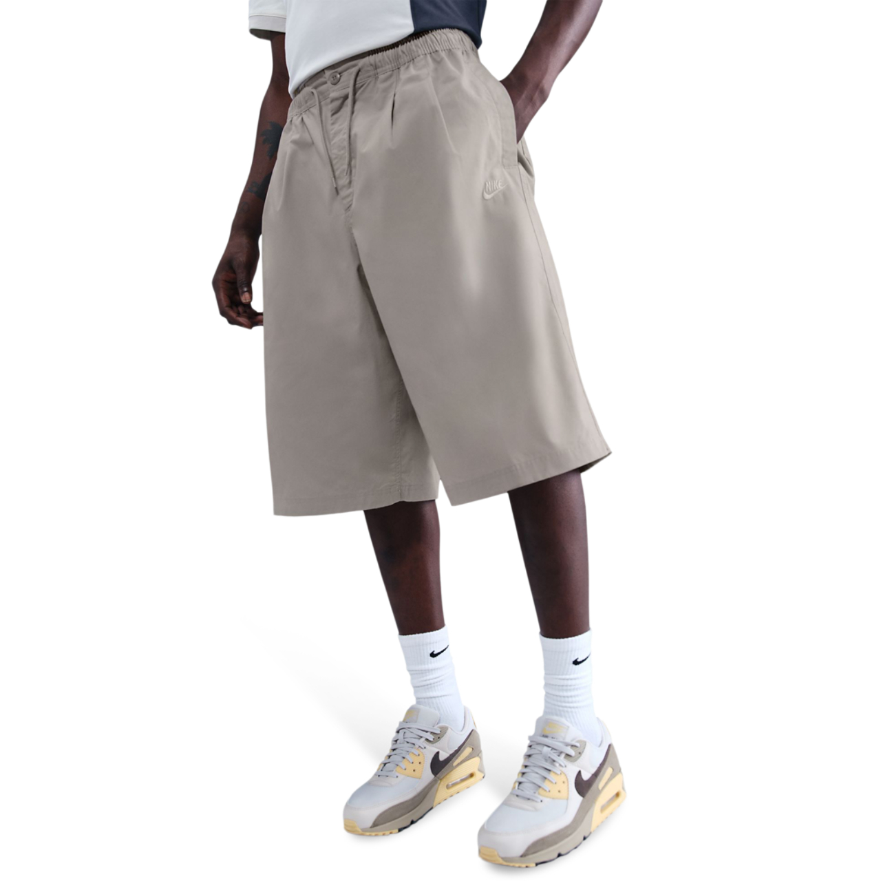 Nike Club Oversized Shorts Image 3 of 6. Tap to open photo gallery.