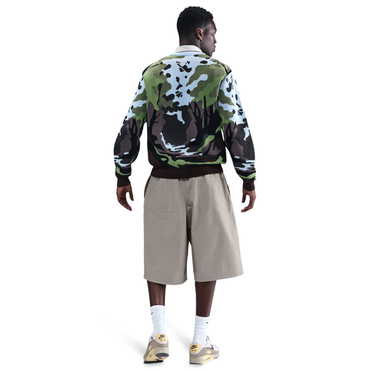 Nike Club Oversized Shorts Image 6 of 6. Tap to open photo gallery.