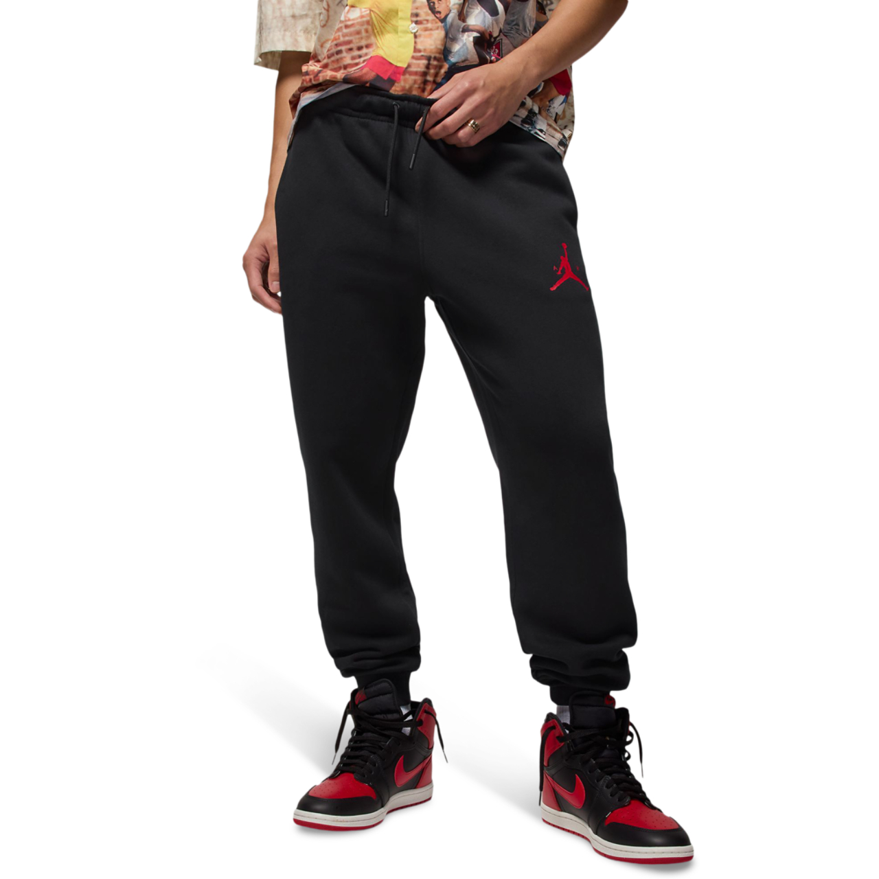 Jordan Jumpman Fleece Pant Image 1 of 6. Tap to open photo gallery.