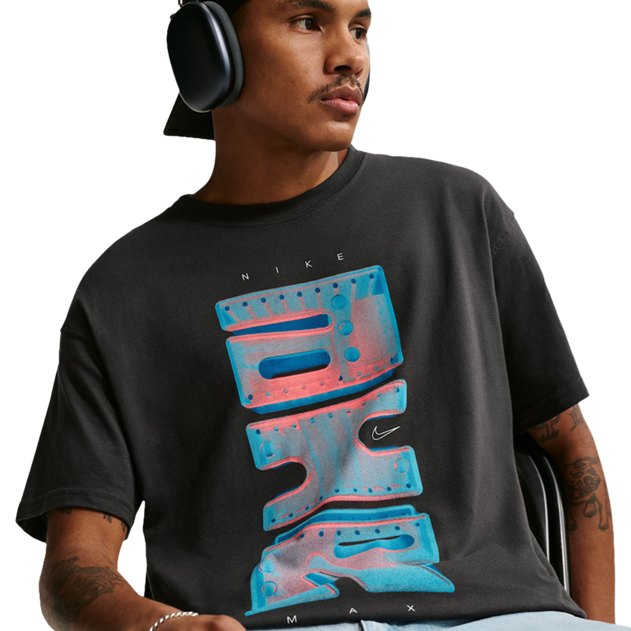 Nike Sportswear AMD T-Shirt Image 5 of 5. Tap to open photo gallery.