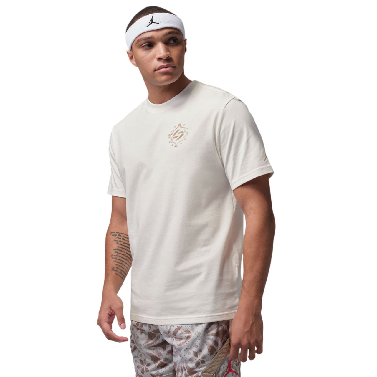 Jordan Luka Cotton T-Shirt Image 1 of 5. Tap to open photo gallery.