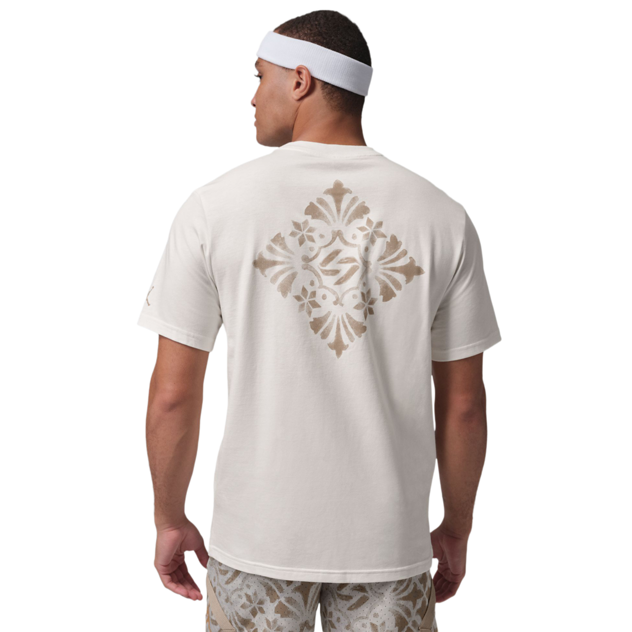 Jordan Luka Cotton T-Shirt Image 2 of 5. Tap to open photo gallery.