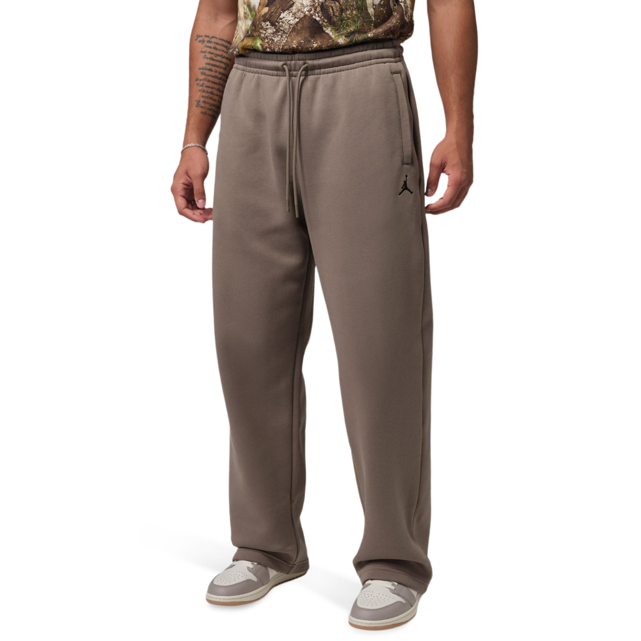 Jordan Brooklyn Ovs Open Hem Pant Image 1 of 5. Tap to open photo gallery.