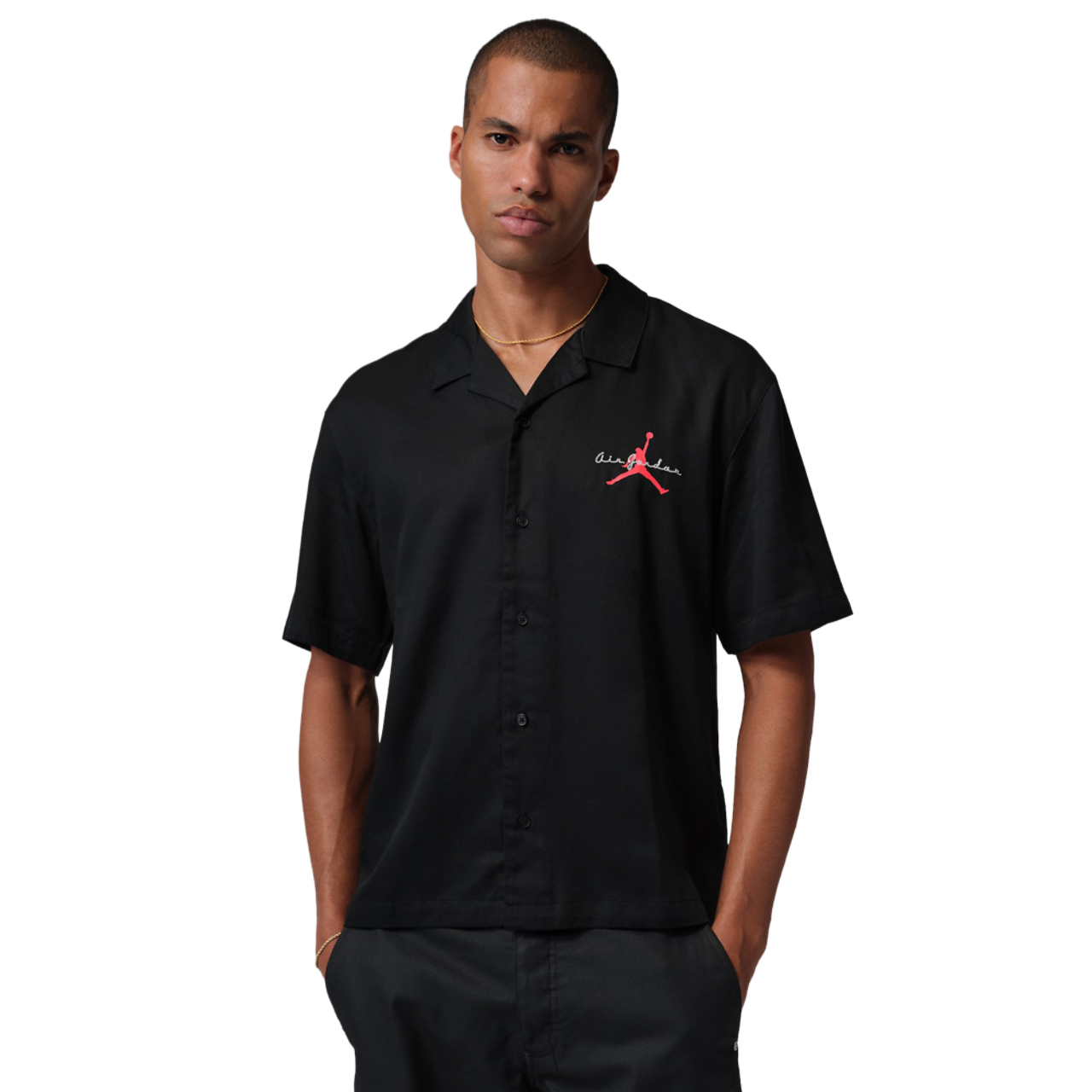 Jordan Brooklyn Bowling Button Down Shirt Image 1 of 4. Tap to open photo gallery.
