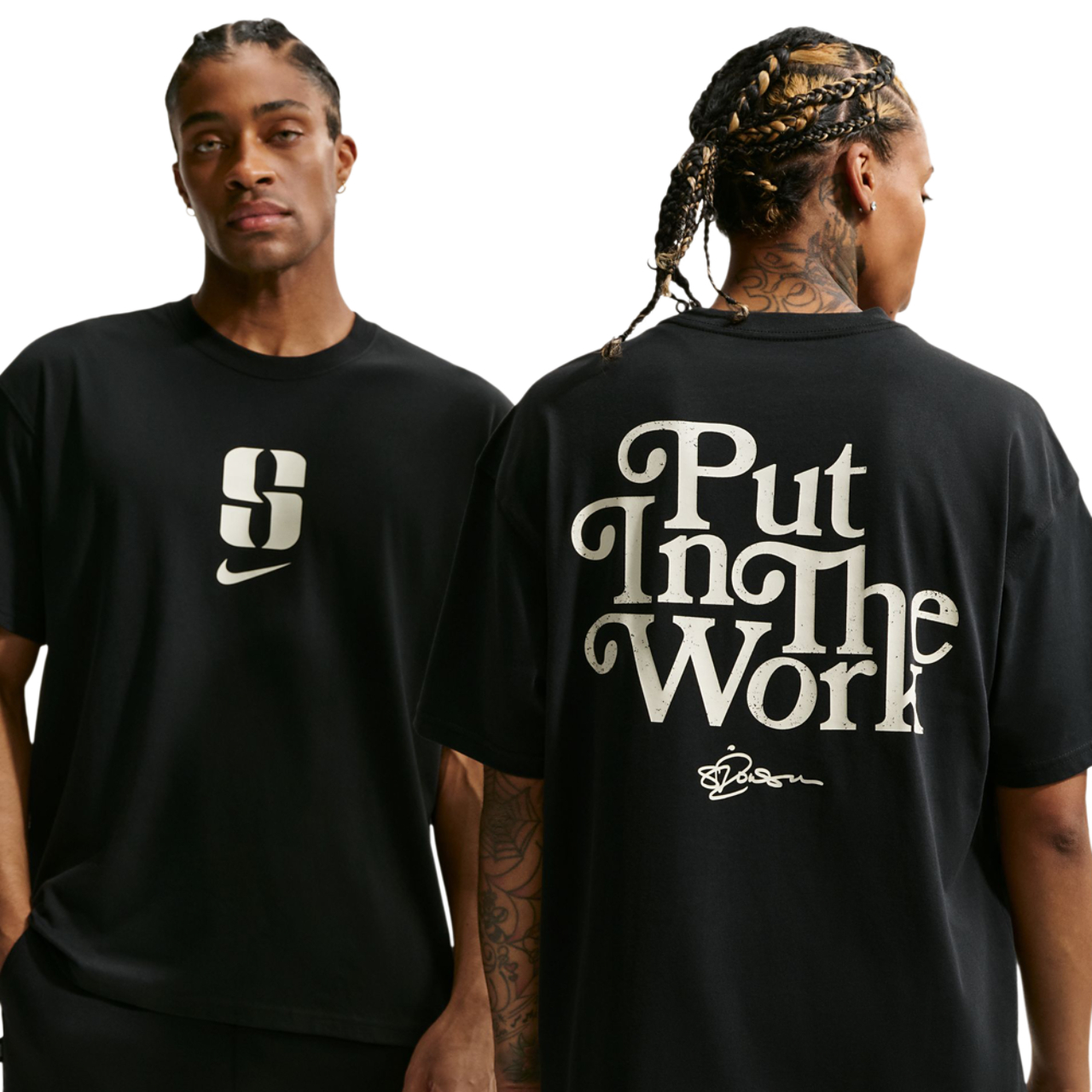 Nike Sabrina Dri-fit 'Put In Work' Tee Image 1 of 4. Tap to open photo gallery.