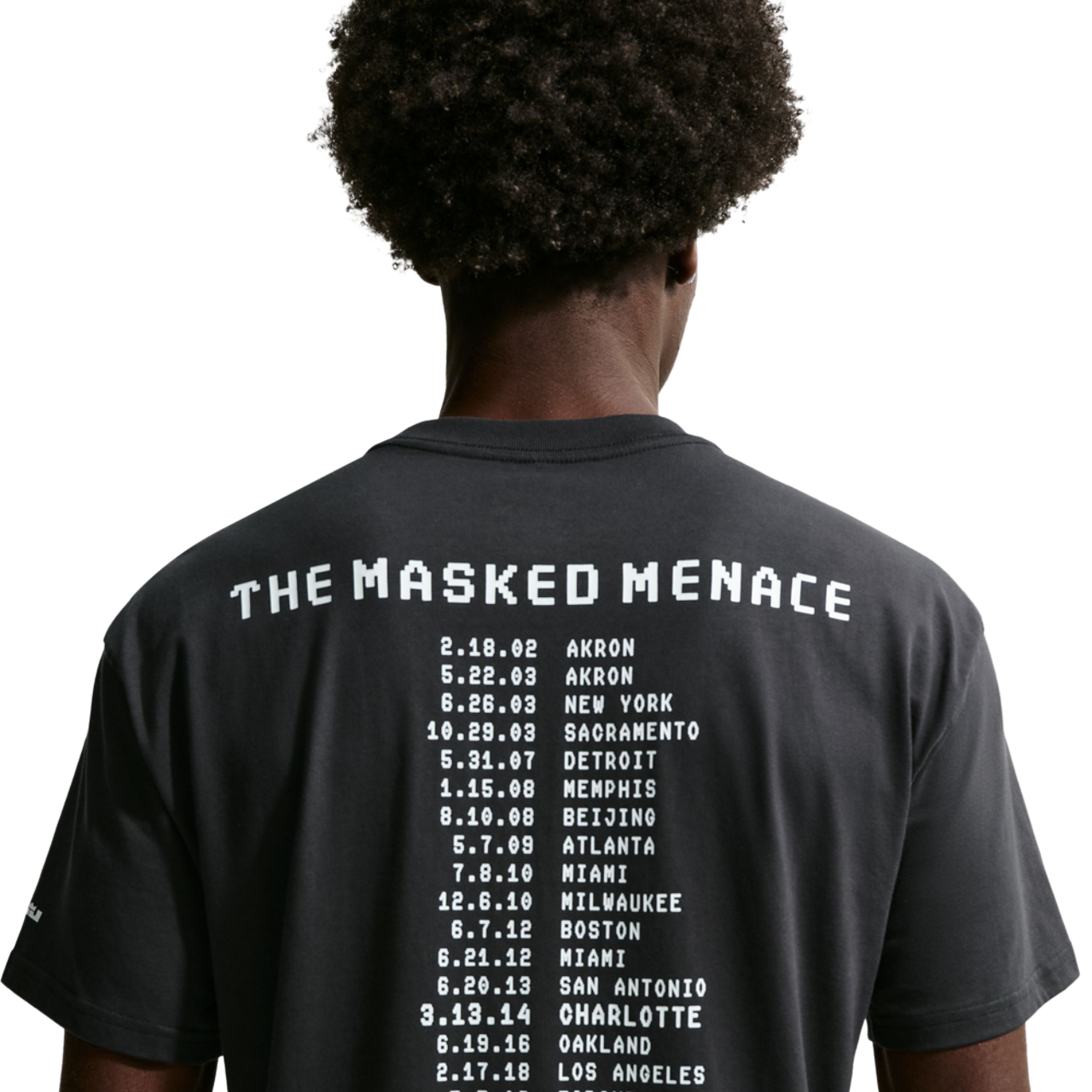 Nike Lebron The Masked Mena Tee Image 2 of 5. Tap to open photo gallery.