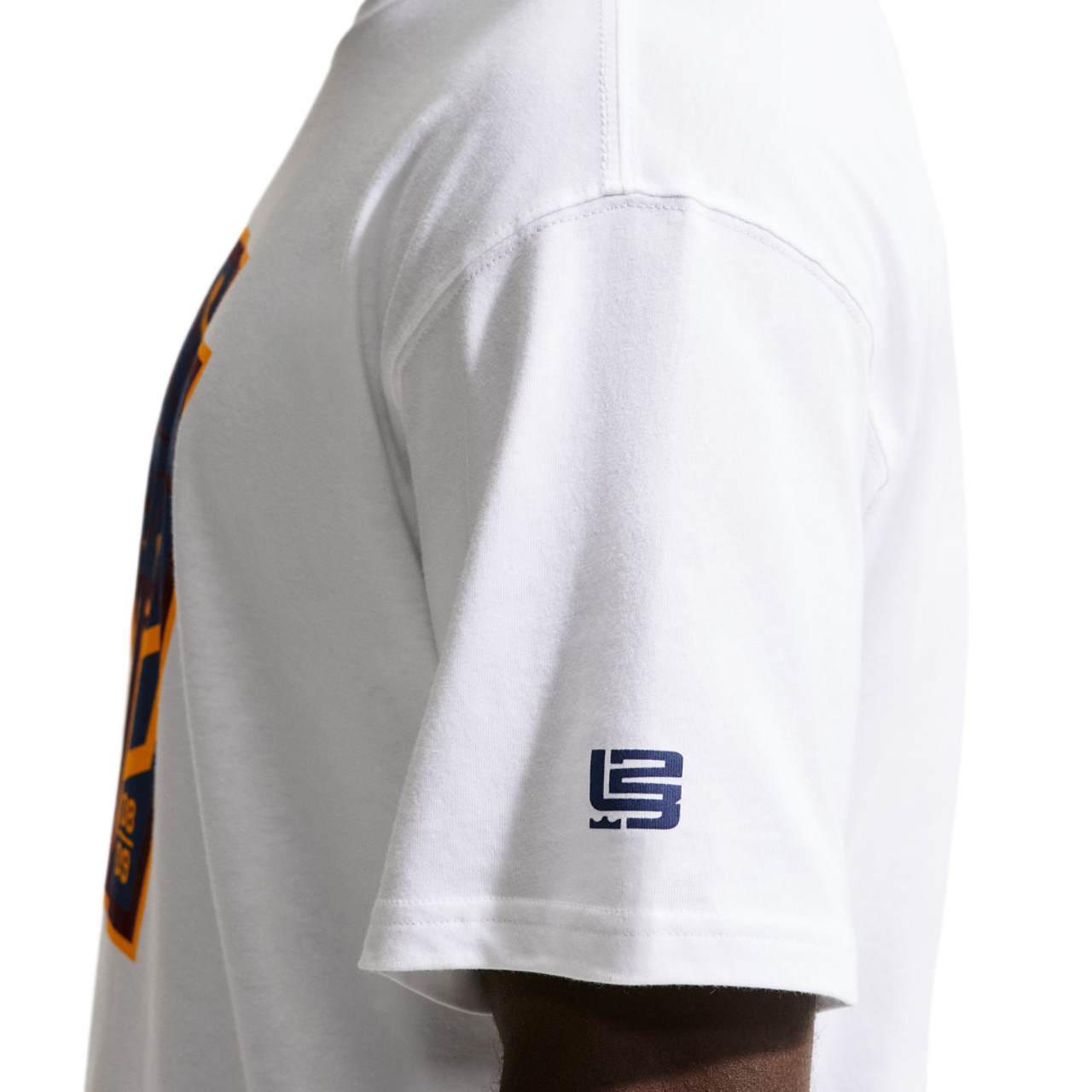Nike Men's Basketball LBJ 'Honour Society' T-Shirt Image 4 of 6. Tap to open photo gallery.