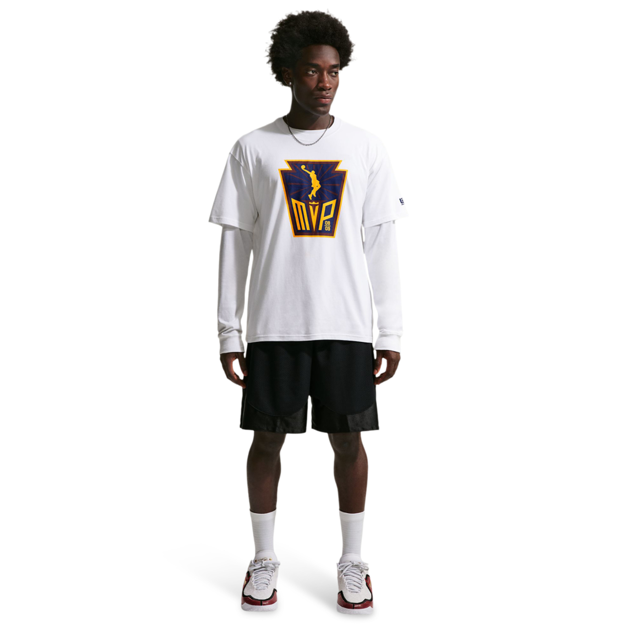 Nike Men's Basketball LBJ 'Honour Society' T-Shirt Image 5 of 6. Tap to open photo gallery.