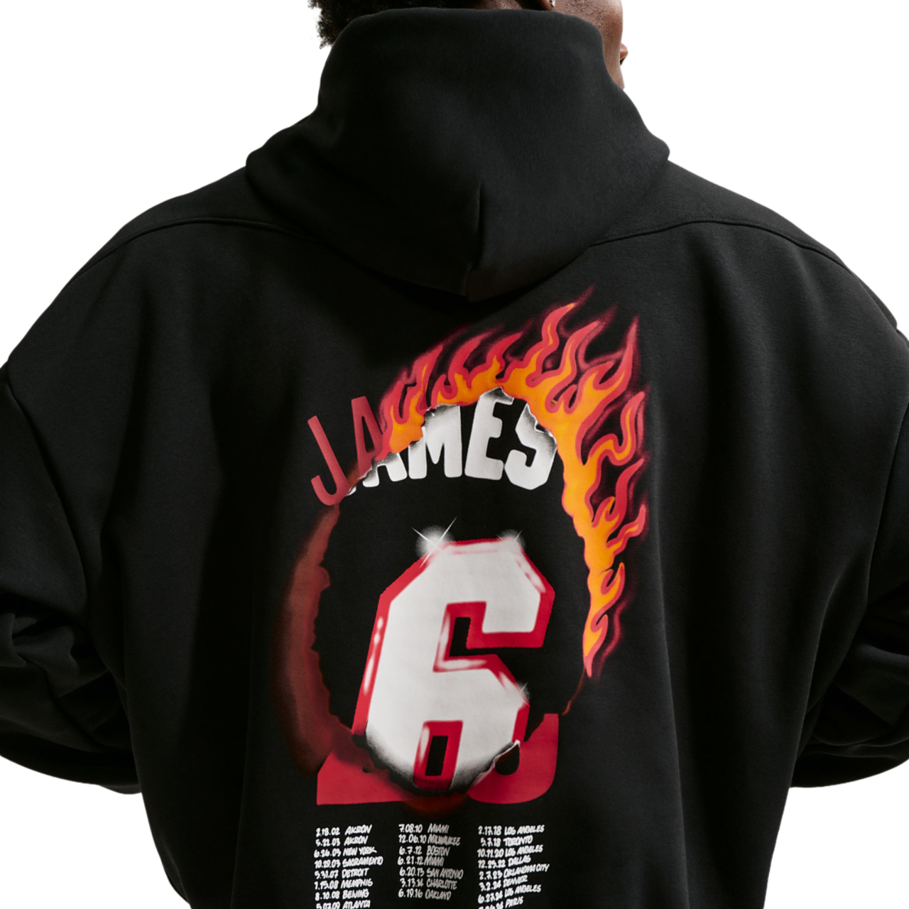 Nike LeBron James Good Intent Hoodie Image 3 of 5. Tap to open photo gallery.