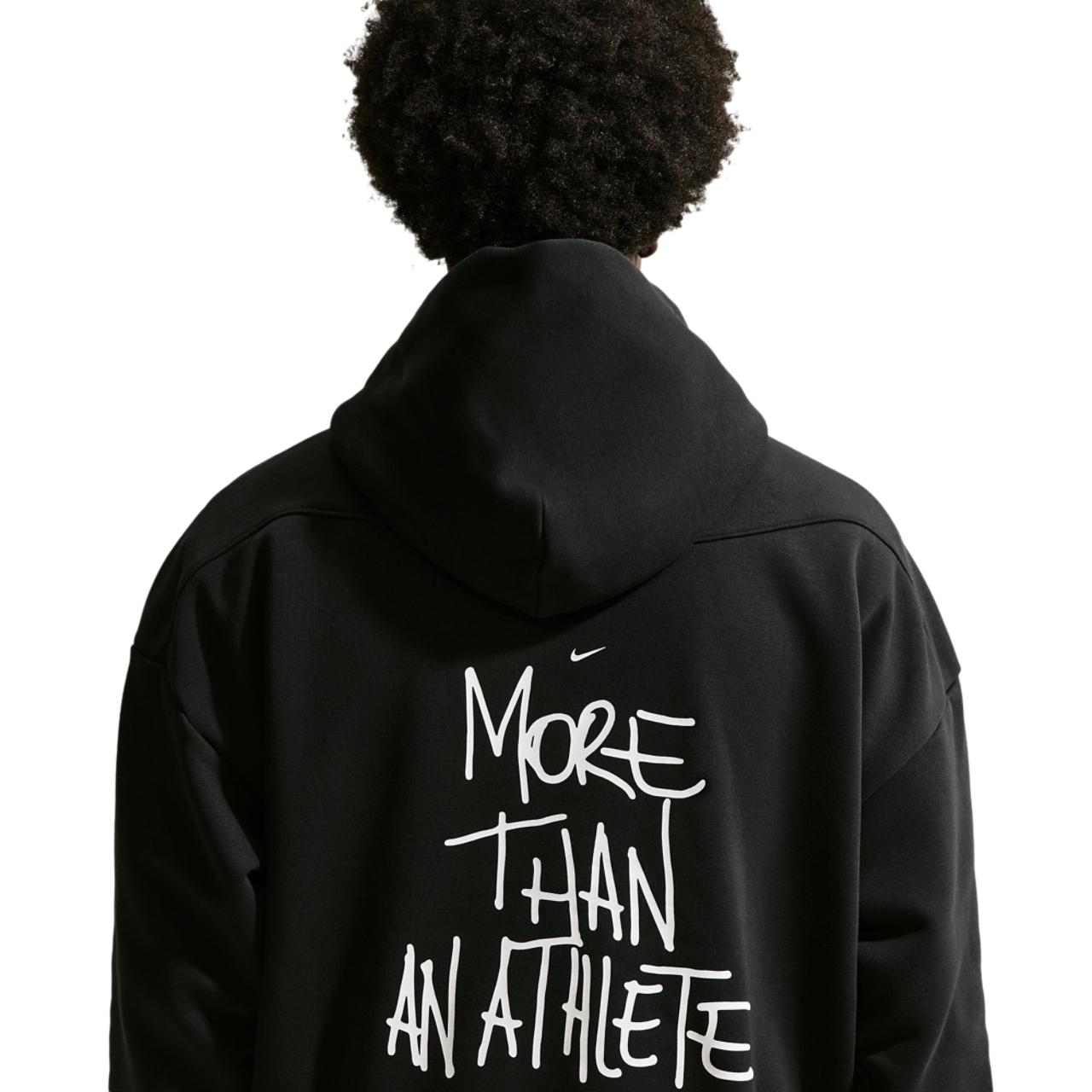 Nike Therma-FIT Brushed Pullover LBJ Basketball Hoodie Image 2 of 6. Tap to open photo gallery.