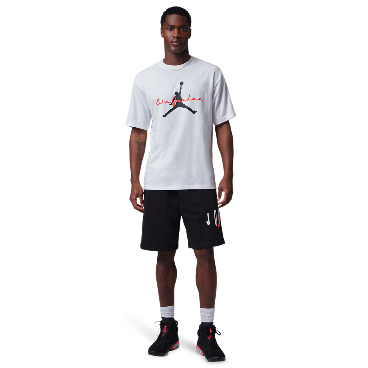 Jordan Brooklyn Essentials Graphic T-Shirt Image 2 of 5. Tap to open photo gallery.