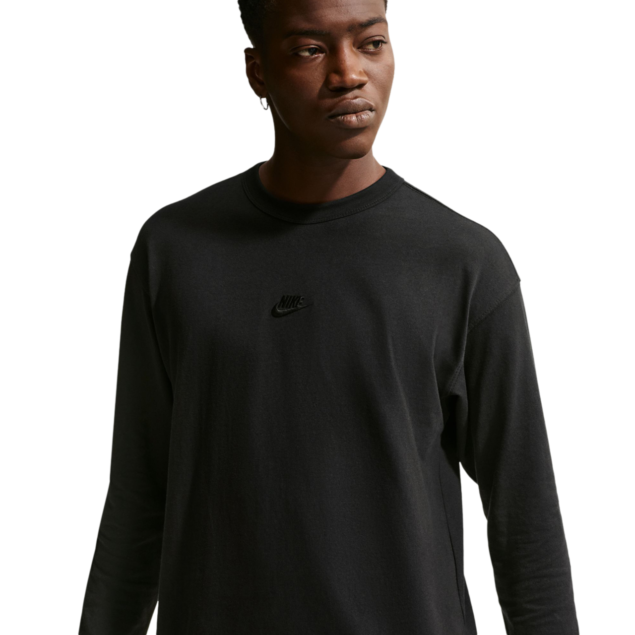 Nike Premium Essential Long Sleeve Tee Image 1 of 5. Tap to open photo gallery.