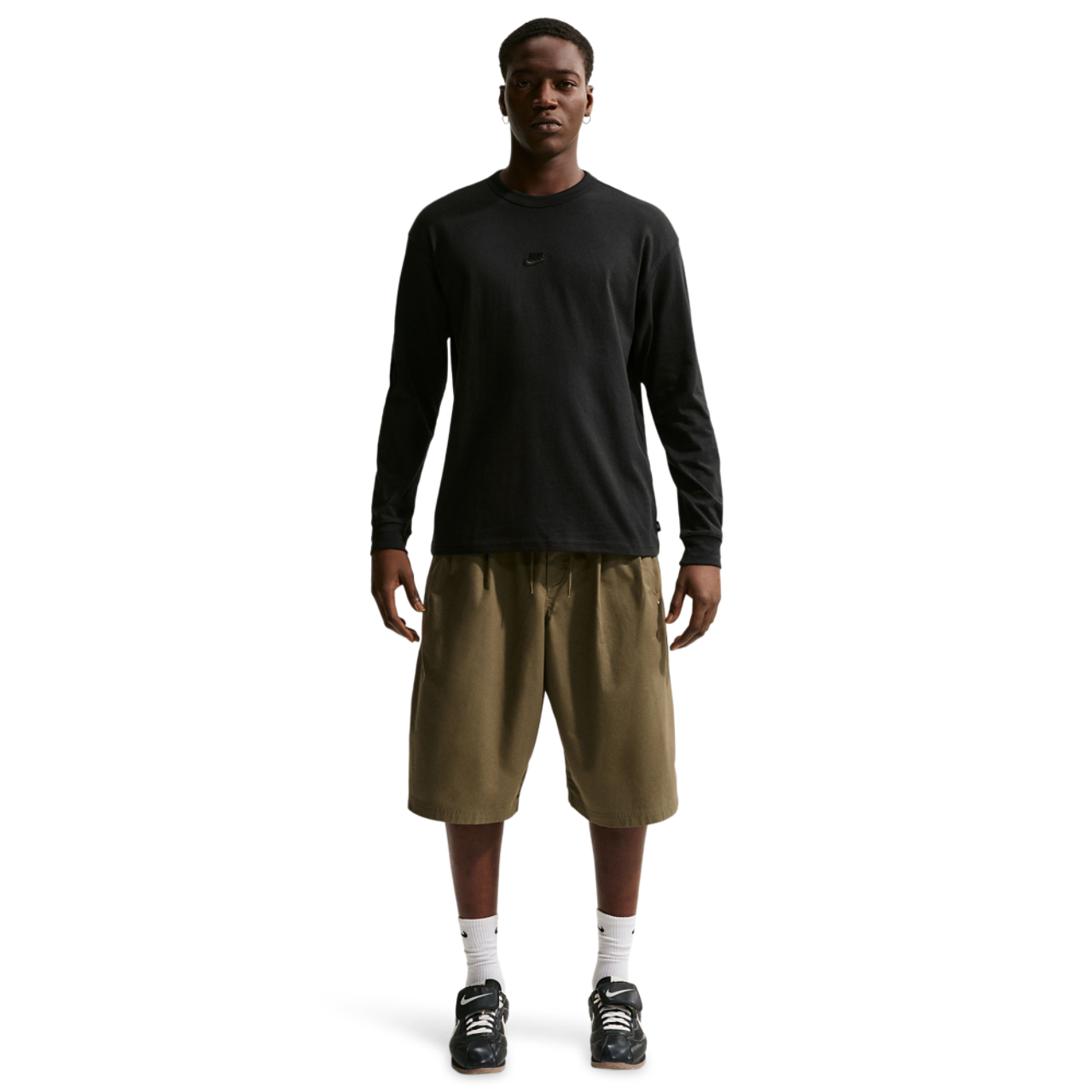 Nike Premium Essential Long Sleeve Tee Image 2 of 5. Tap to open photo gallery.