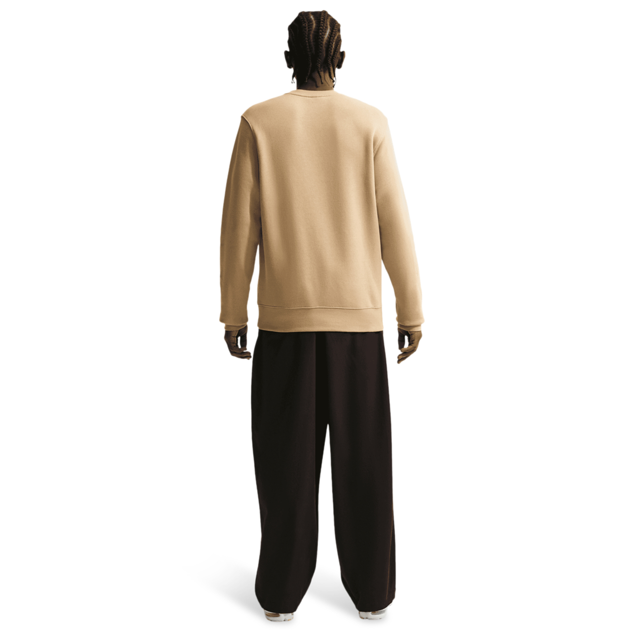 Nike Club Brushed Fleece Crew Image 3 of 5. Tap to open photo gallery.