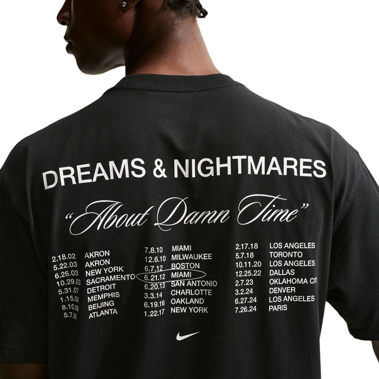 Nike Lebron M90 Tee Image 5 of 6. Tap to open photo gallery.