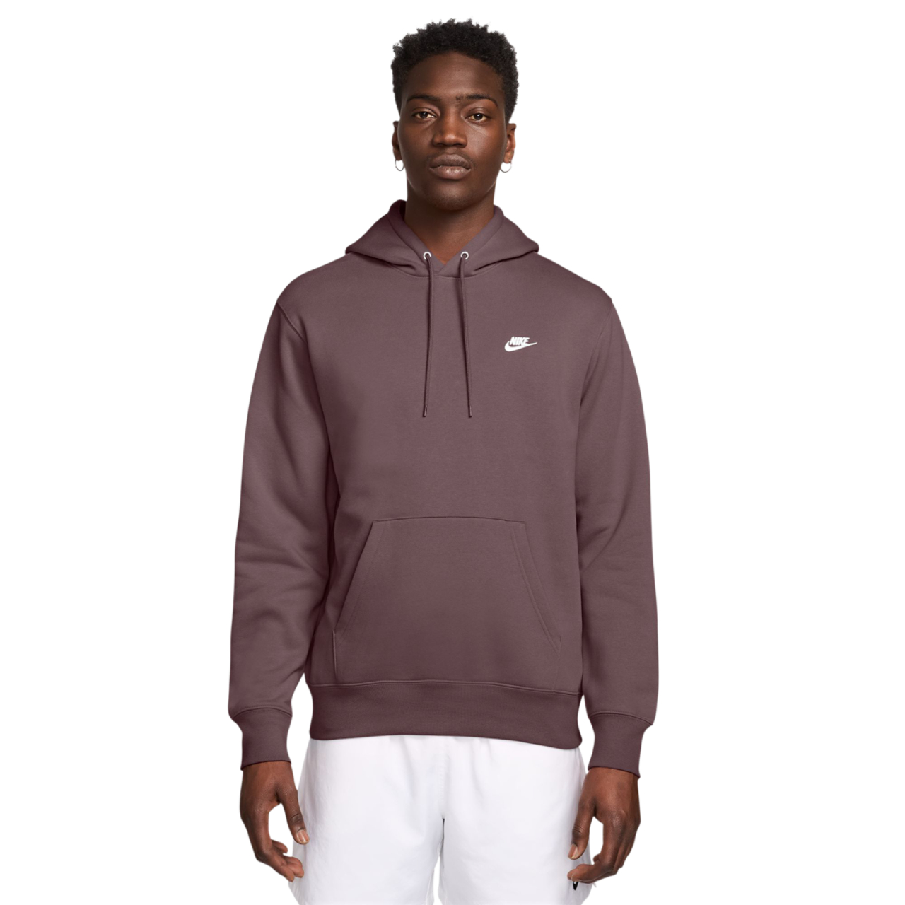 Nike Club Brushed Fleece Hoodie Image 1 of 3. Tap to open photo gallery.