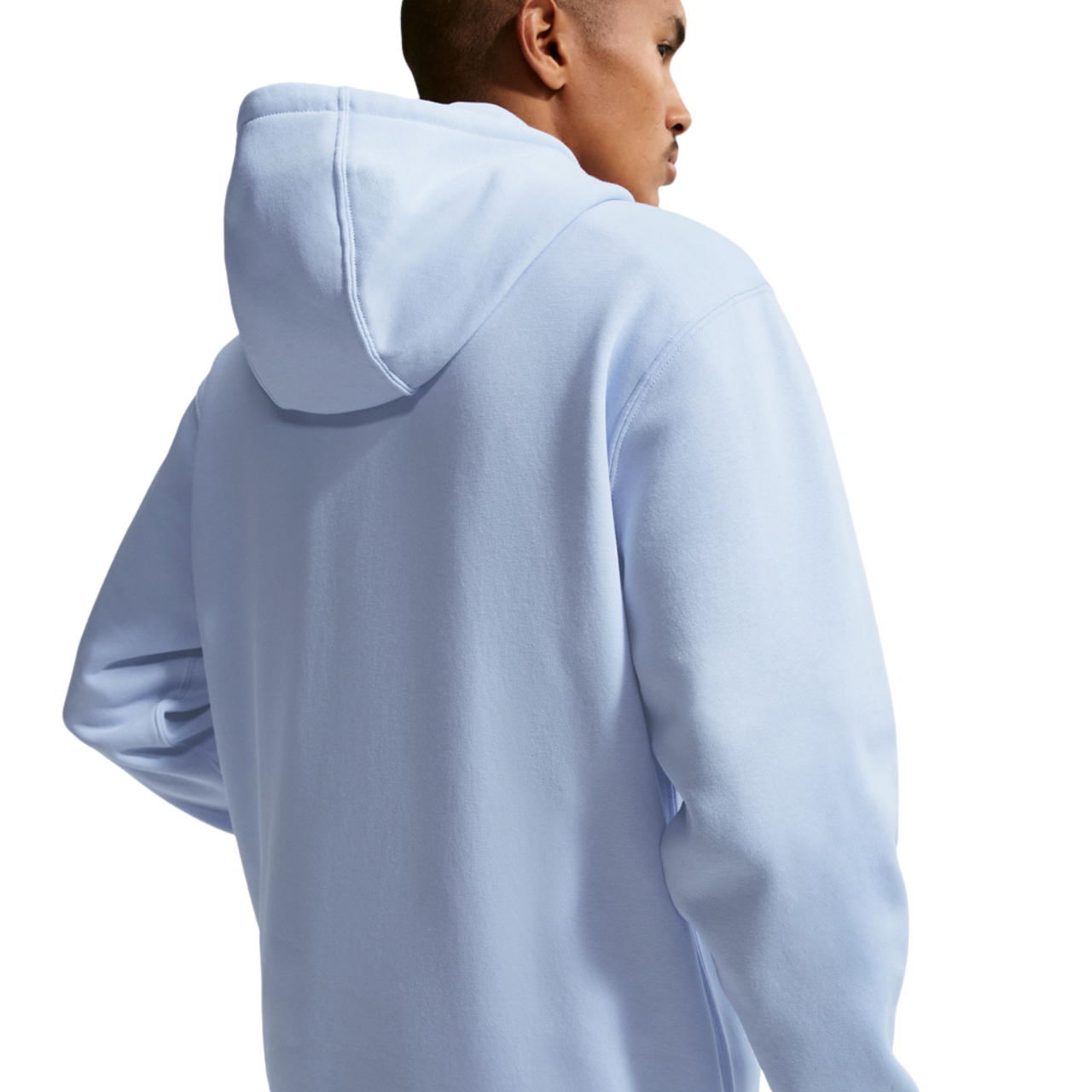 Nike Club Brushed Fleece Hoodie Image 5 of 6. Tap to open photo gallery.