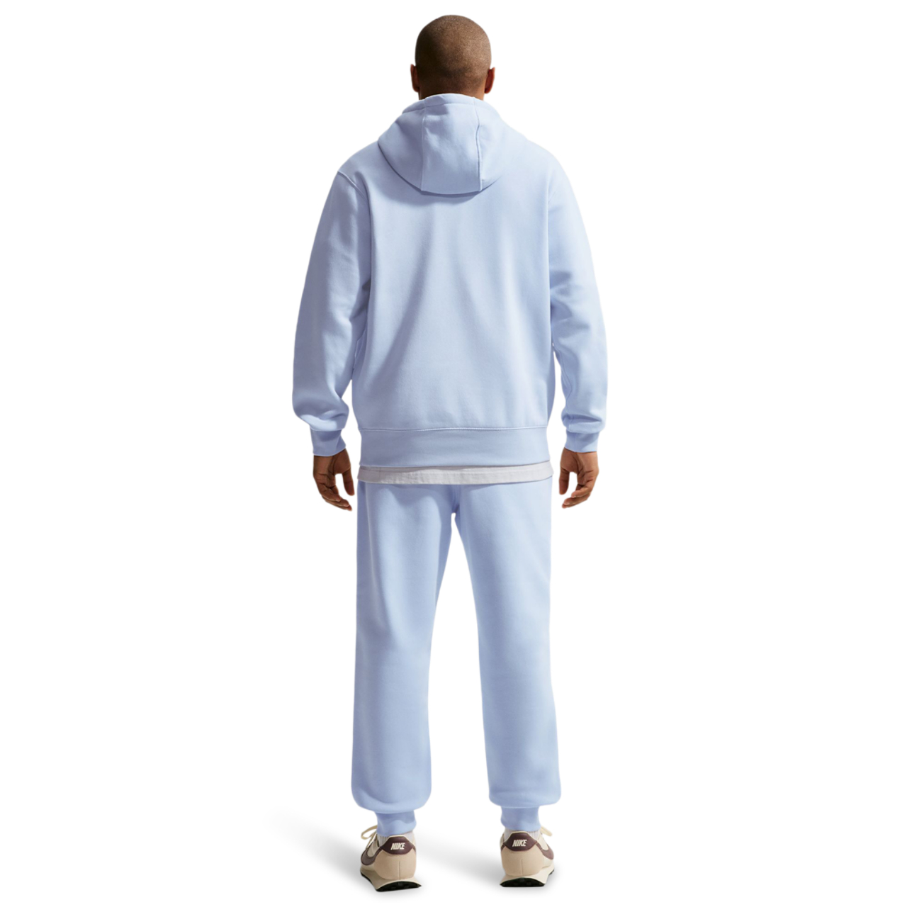 Nike Club Brushed Fleece Hoodie Image 6 of 6. Tap to open photo gallery.